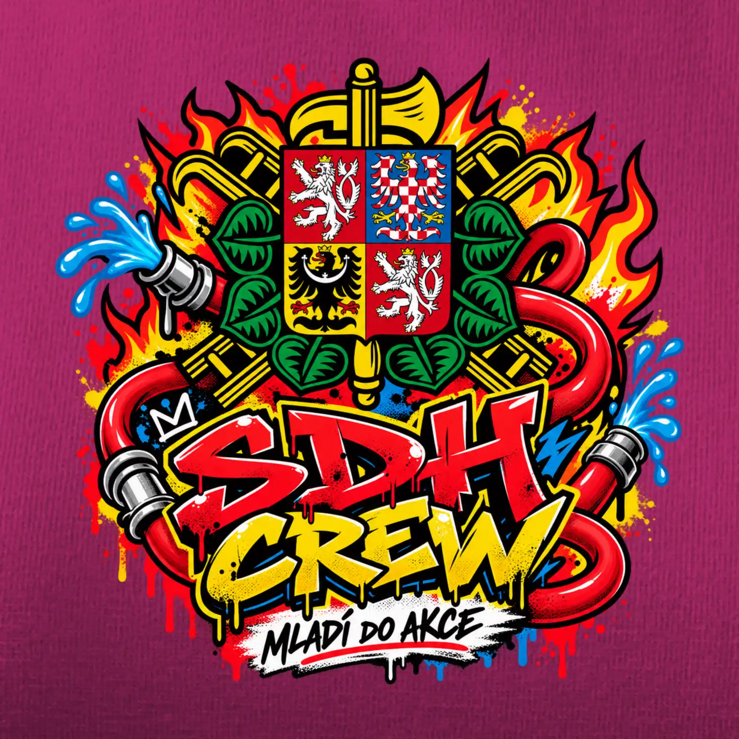 SDH crew mladí hasiči do akce