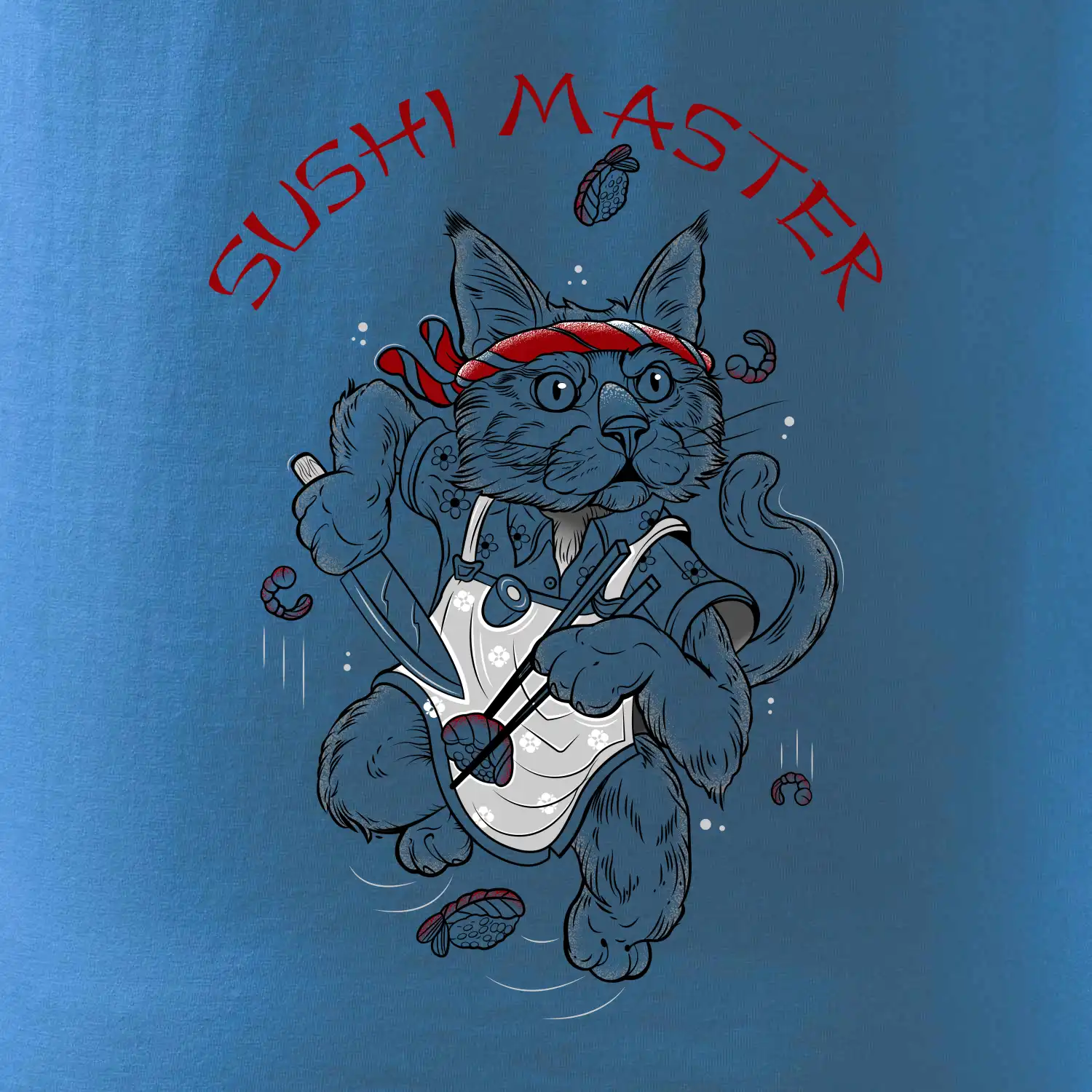Sushi master kočka