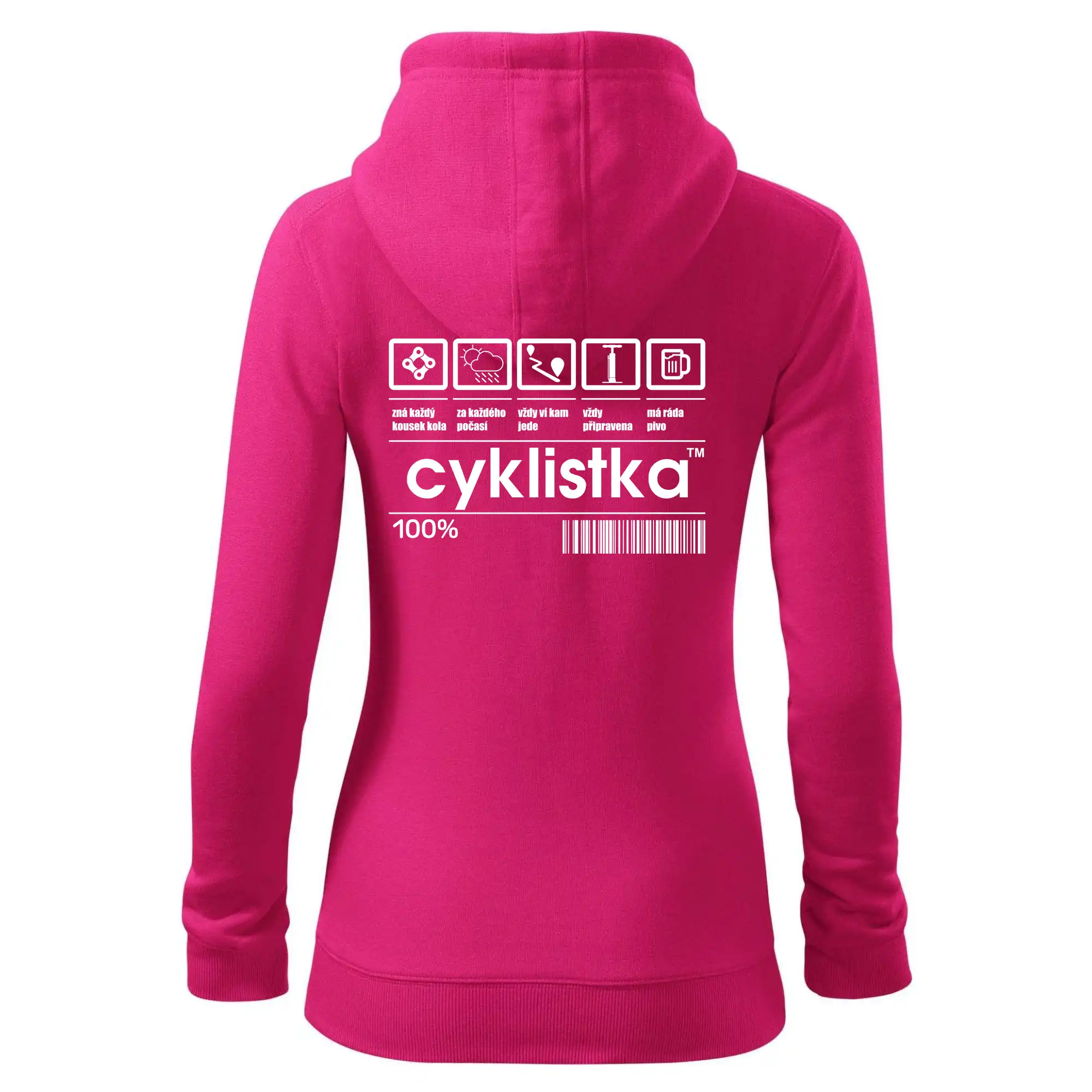 Čárový kód - Cyklistka