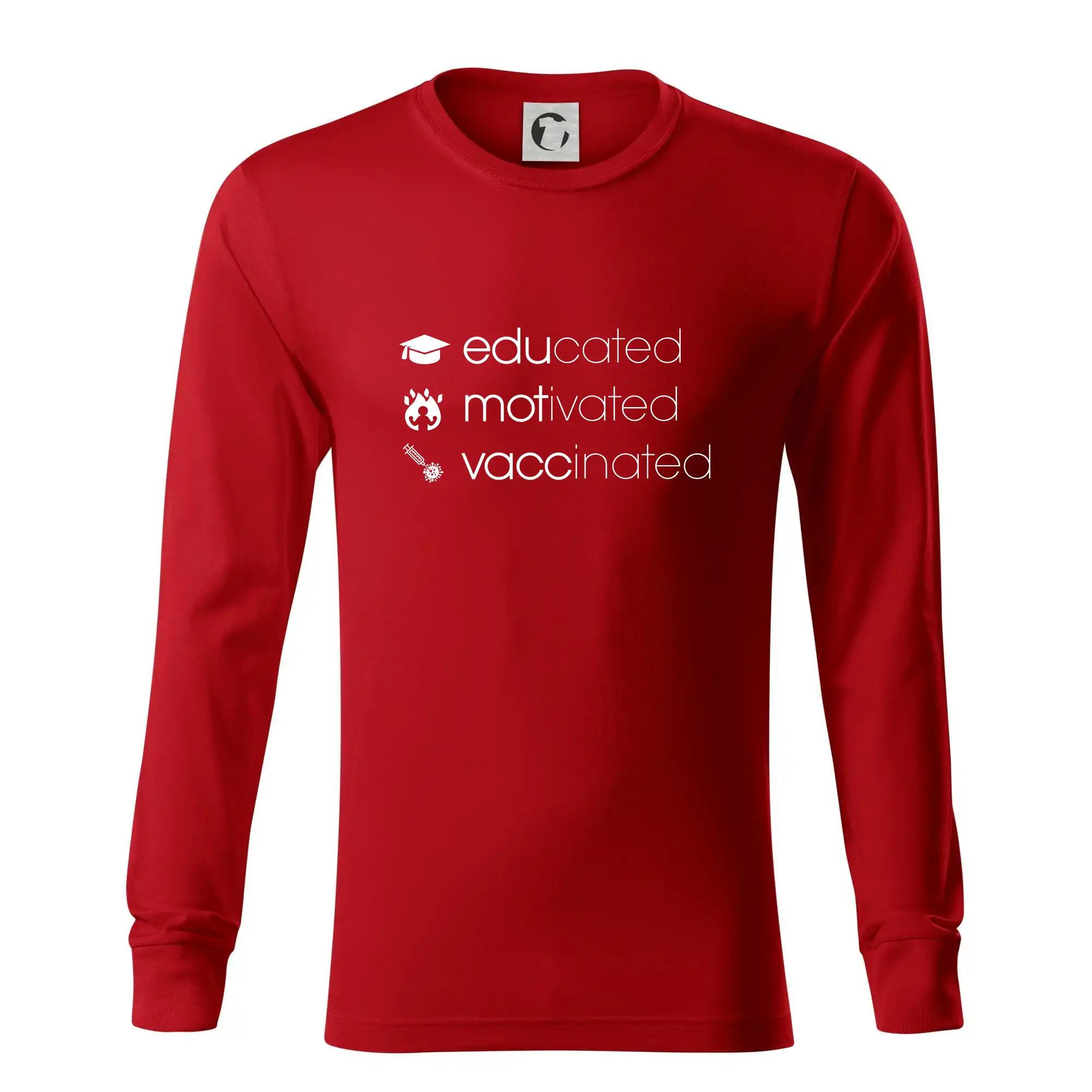 Educated motivated vaccinated