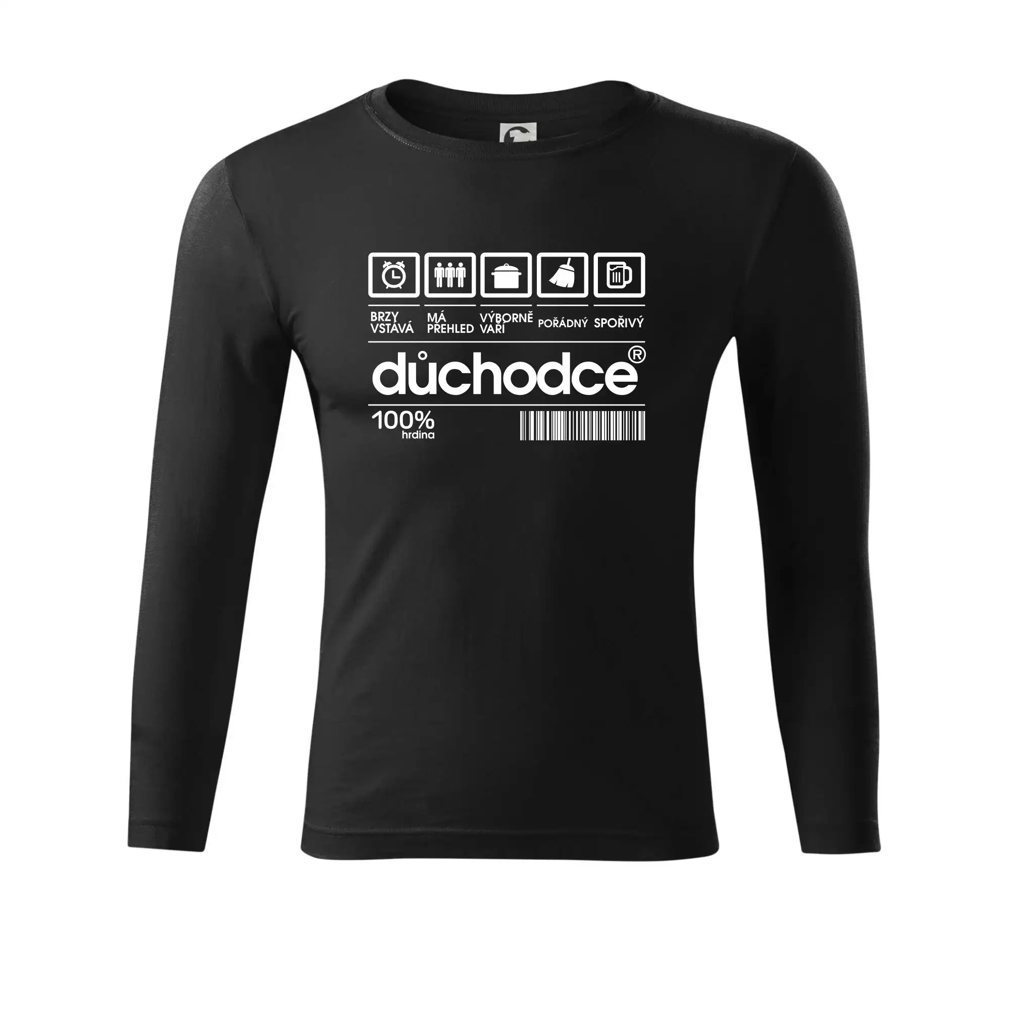 Čárový kód důchodce