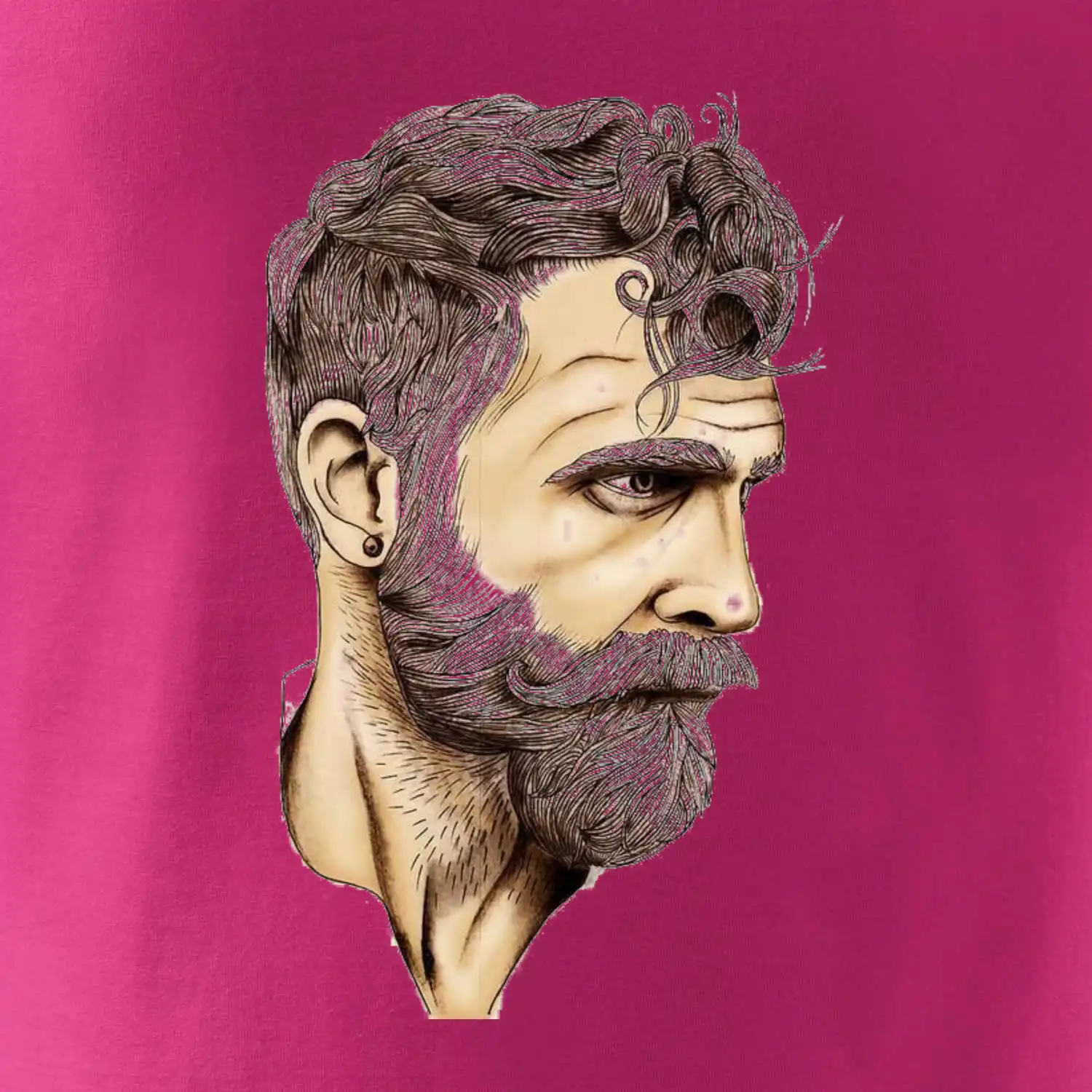 Mustache man