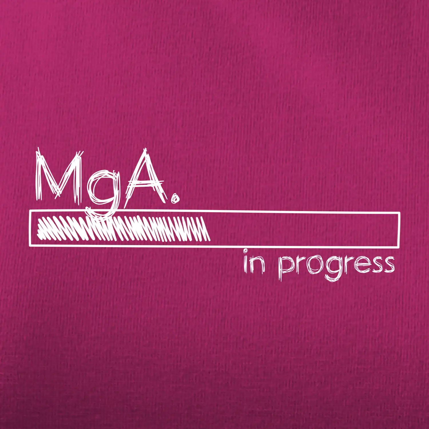 In progress titul MgA.  magistr / magistra umění