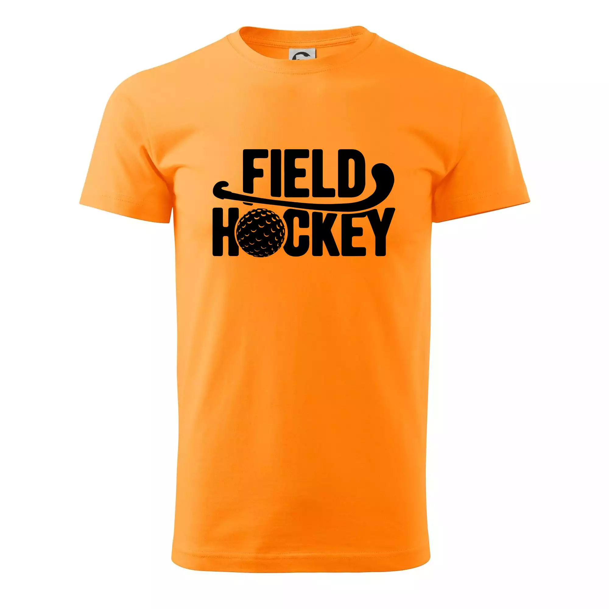 Field hockey míček a nápis