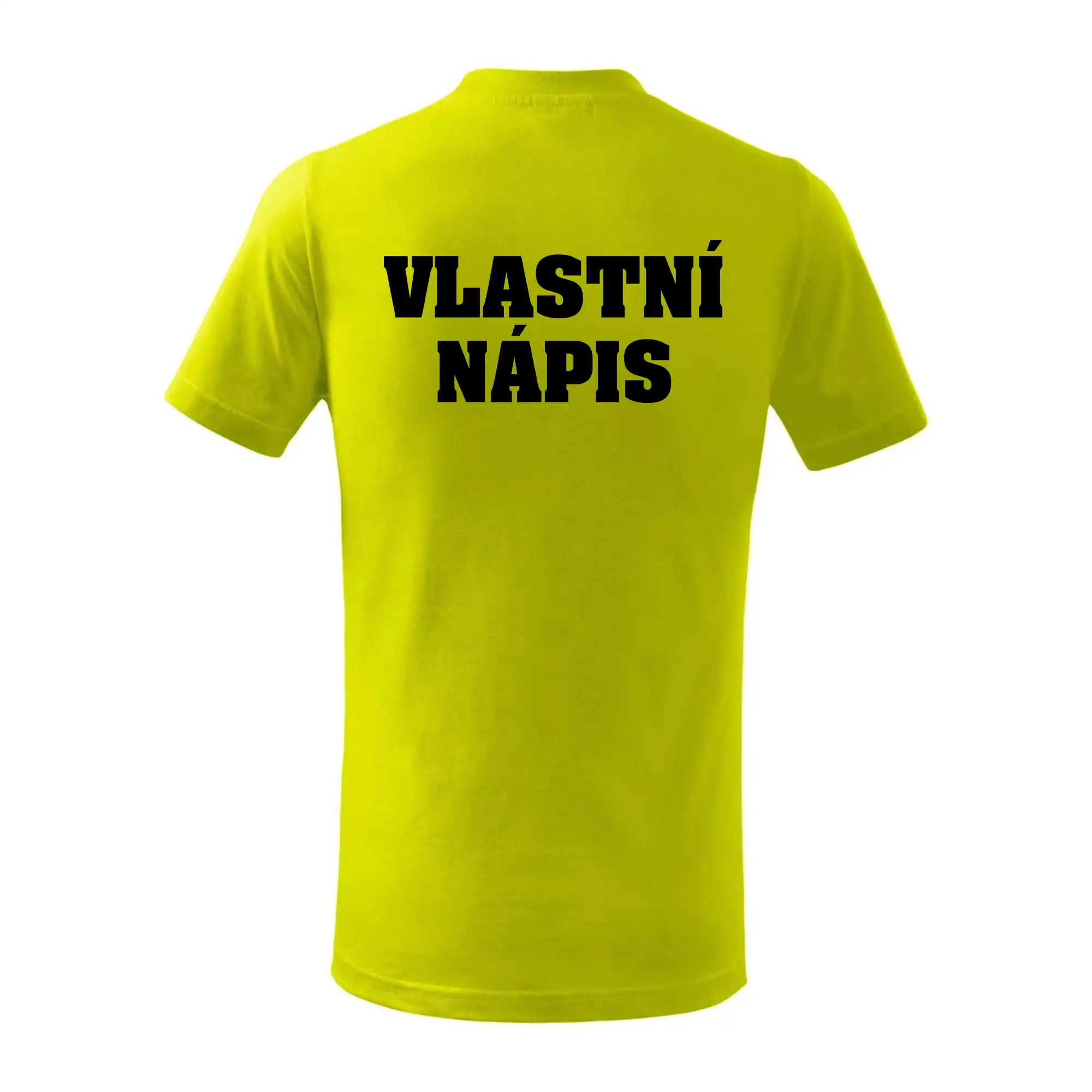 Hvězda života - vlastní nápis vpředu a vzadu