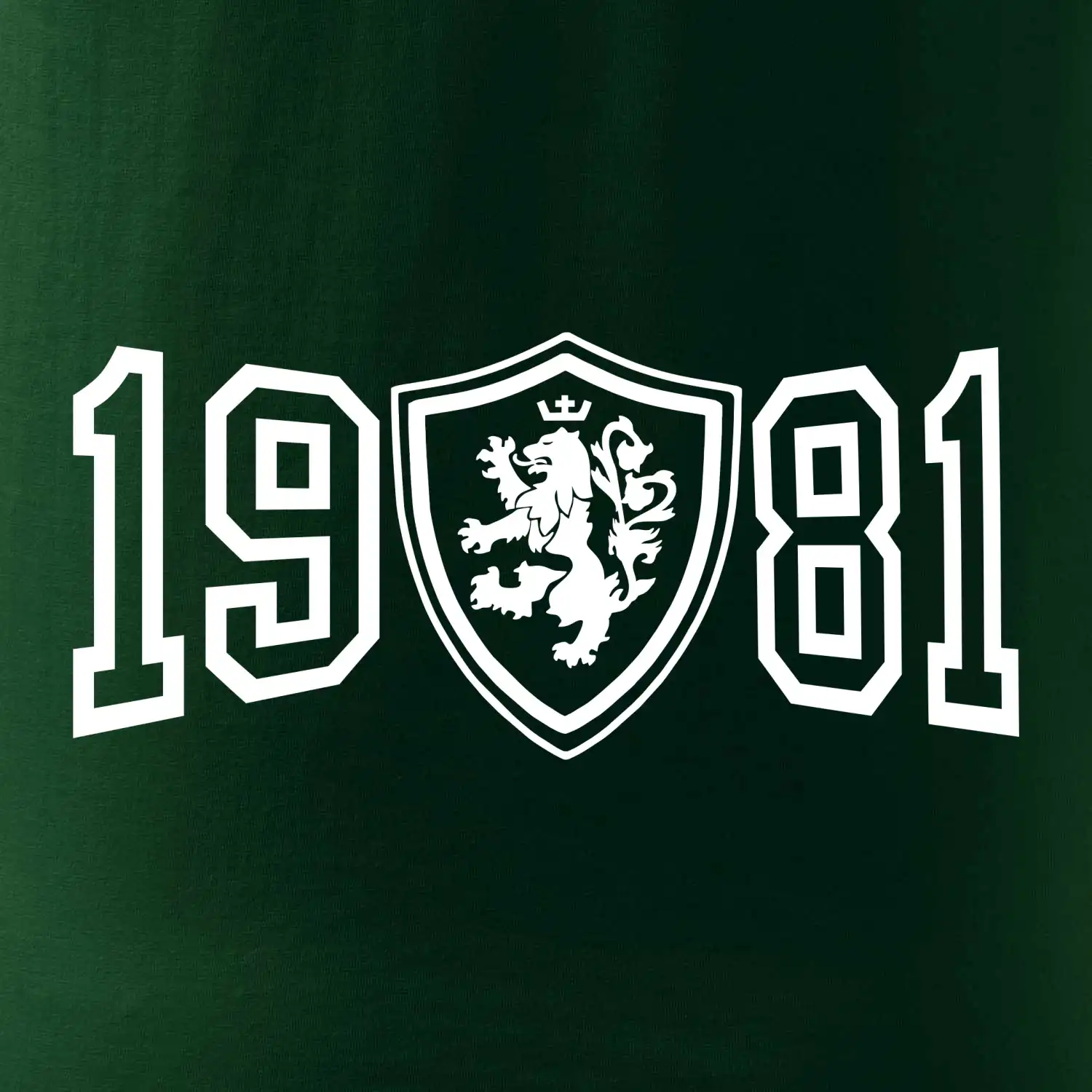 Narozeninový motiv - znak - 1981