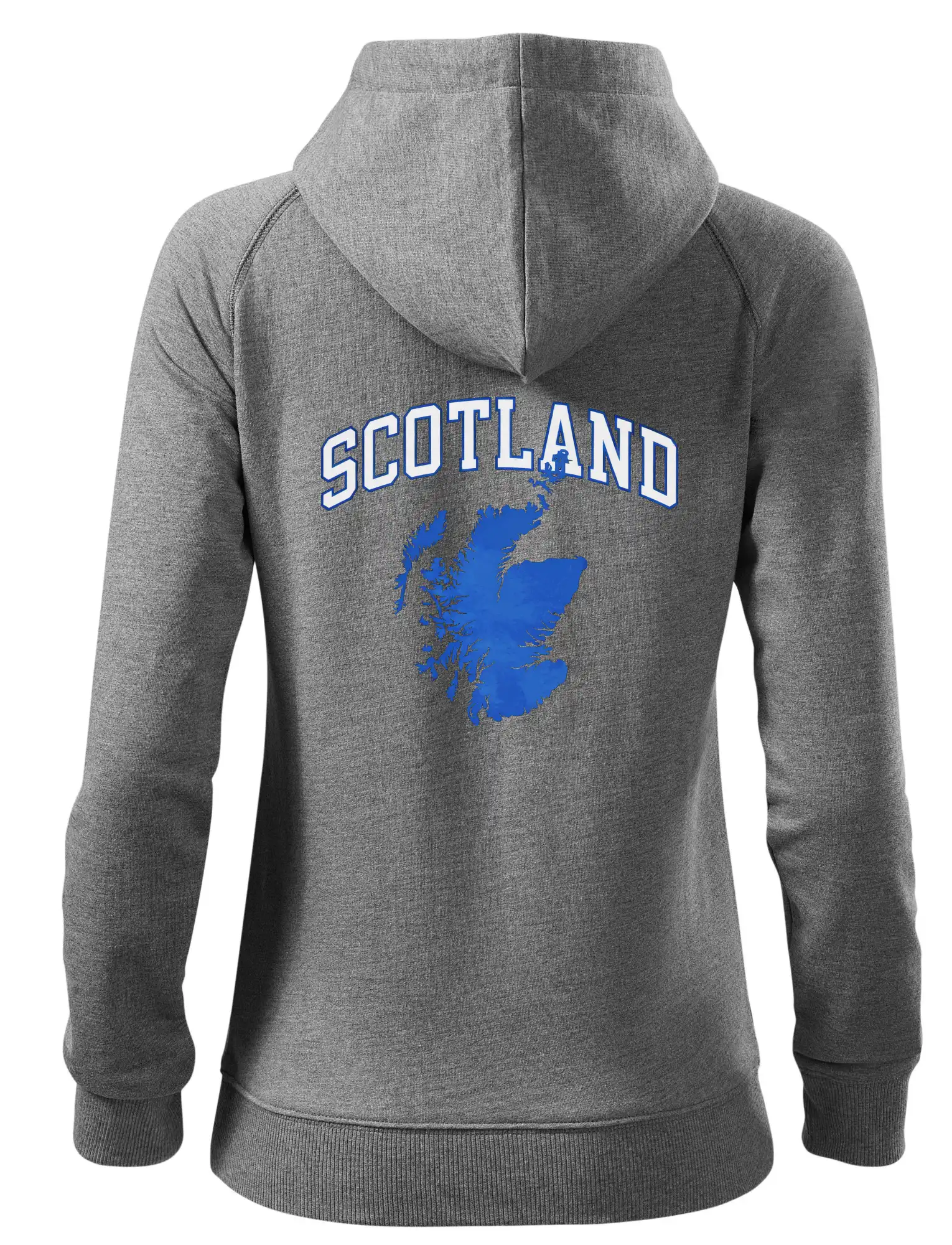 Scotland nápis s mapou