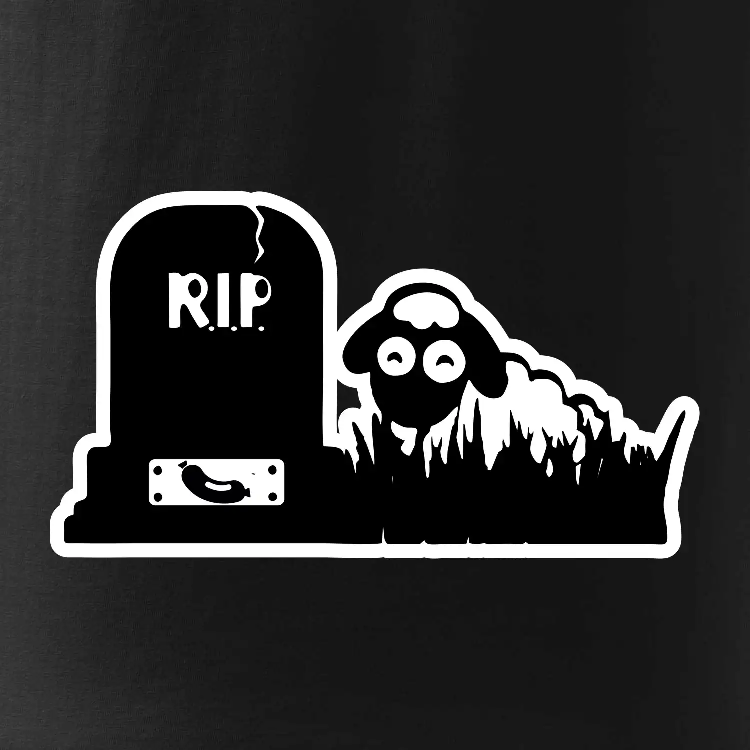 RIP - Náhrobek - Jitrnice - Ovečka
