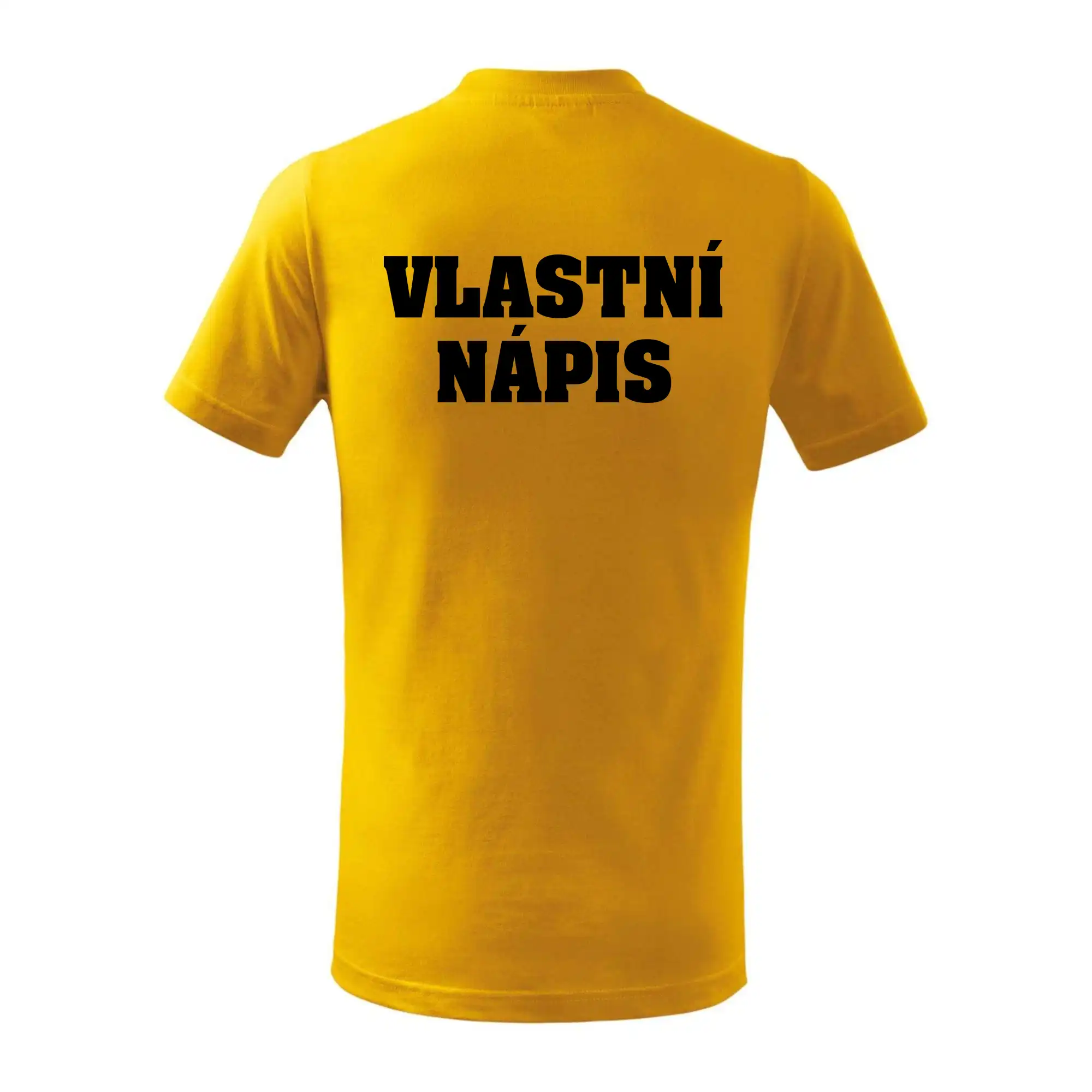 Hvězda života - vlastní nápis vpředu a vzadu