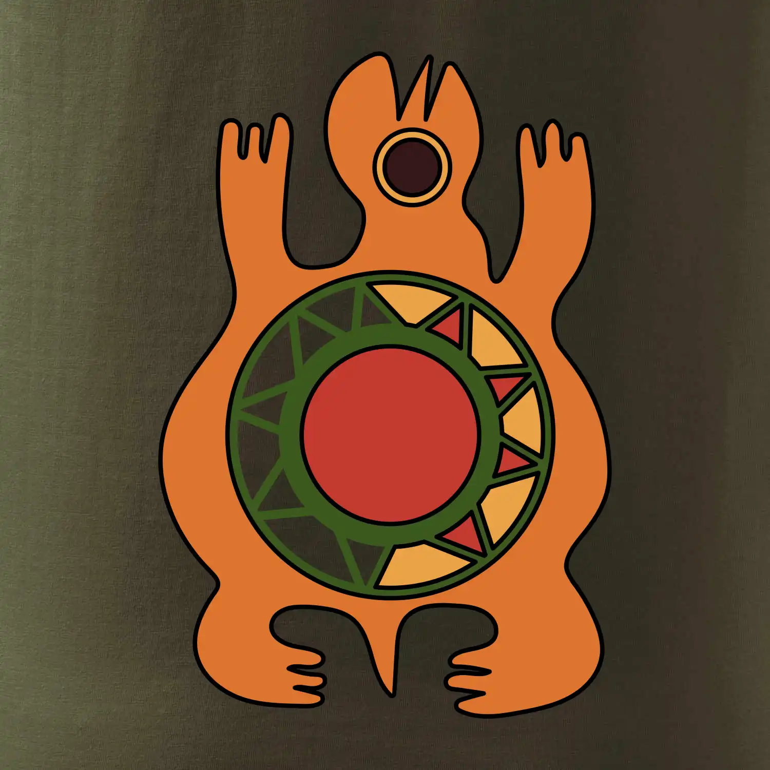 Mayové - zvířata želva