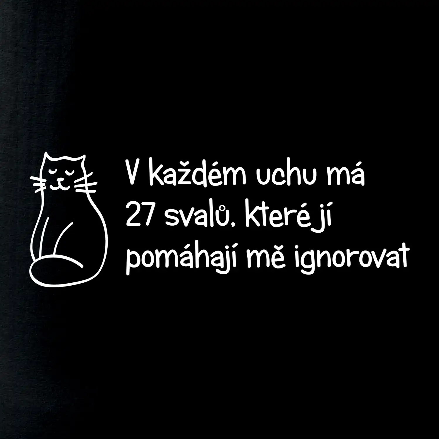 Kočka - 27 svalů