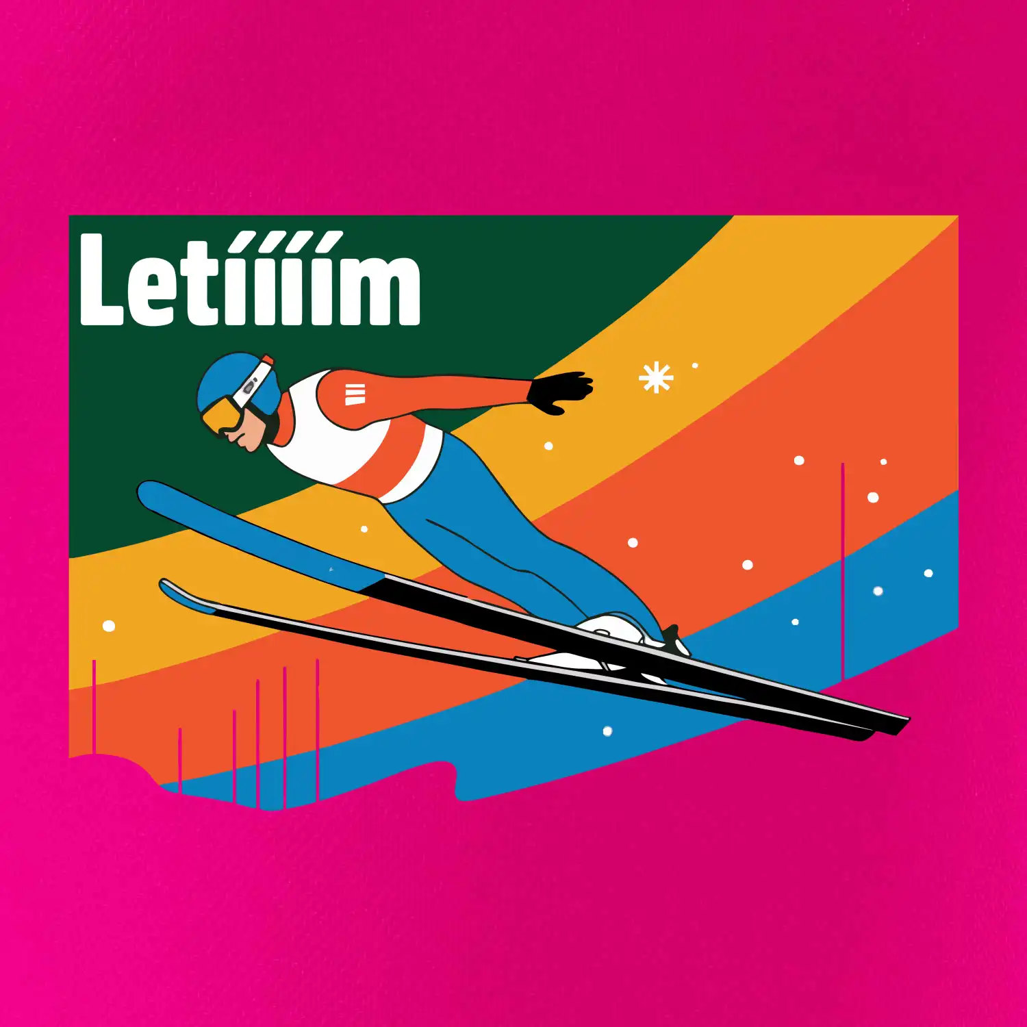 Letííím Skokan na lyžích