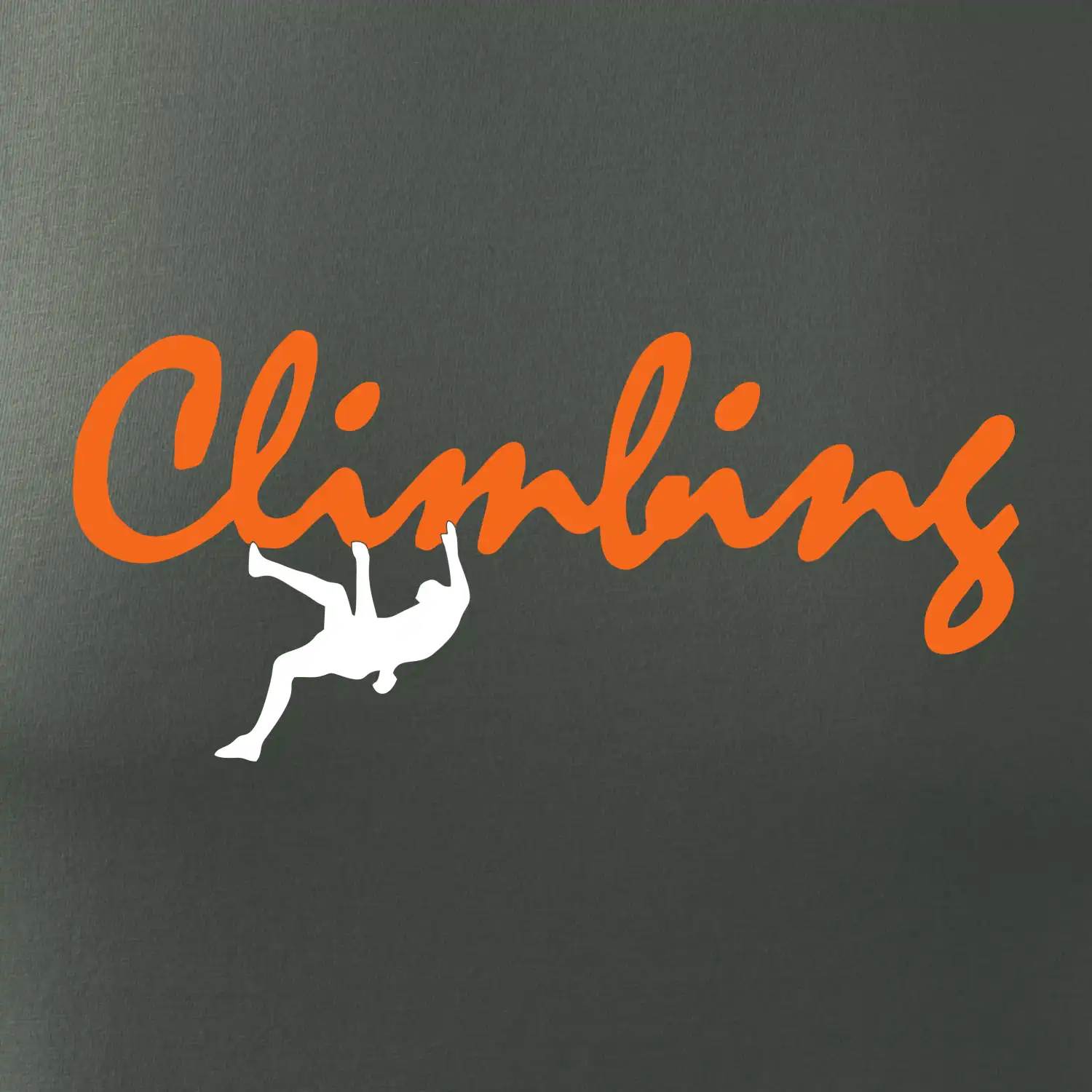 Climbing psací text