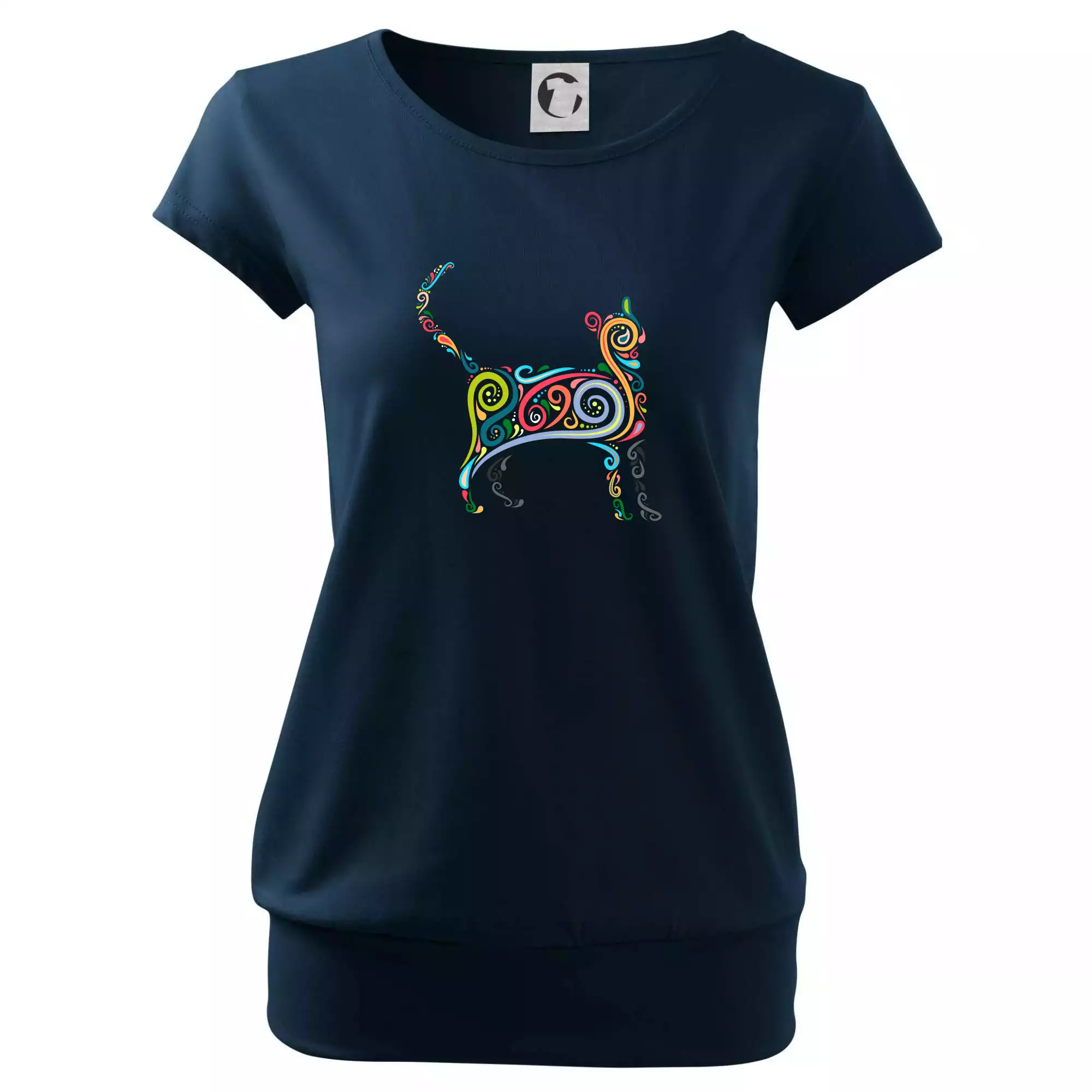 Kočka barevné křivky