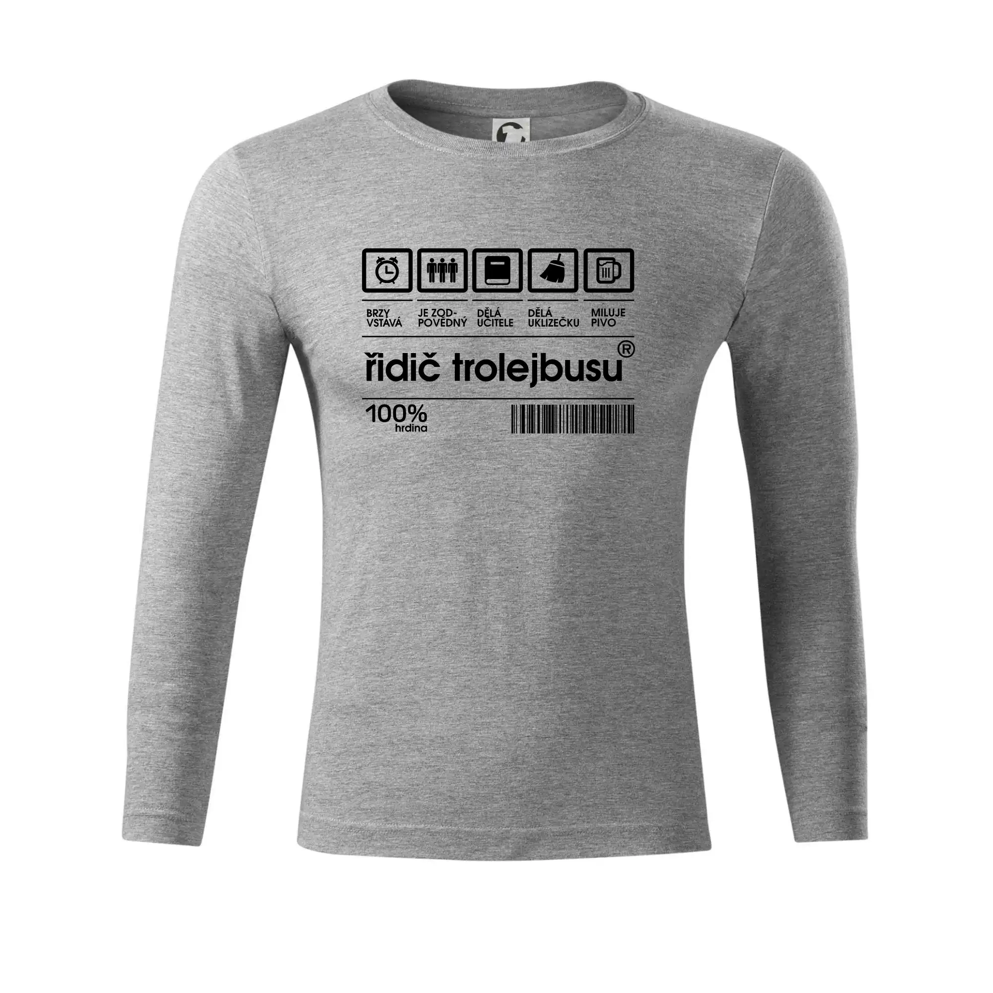 Čárový kód -  Řidič trolejbusu