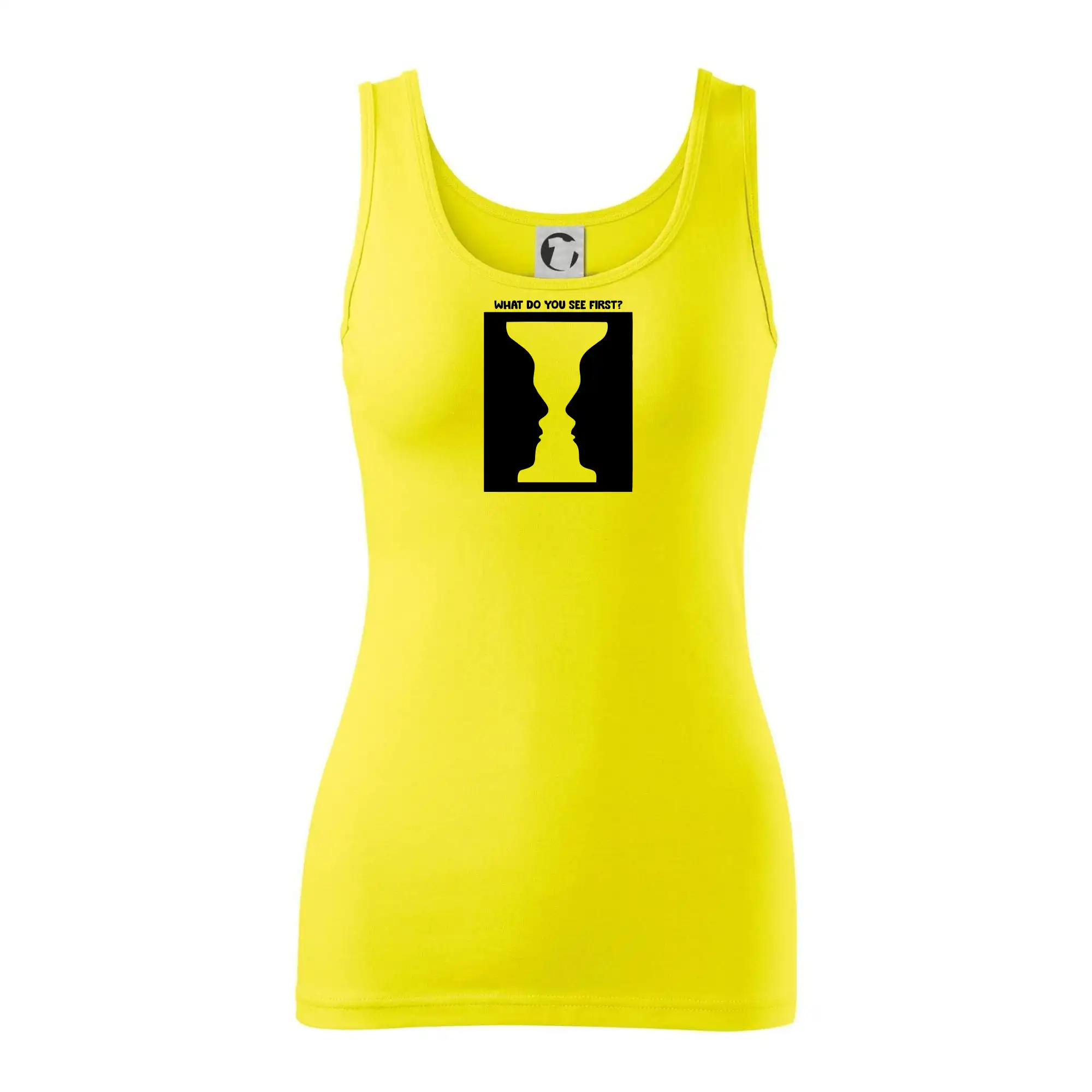 What do you see first? Pohár - Obličeje