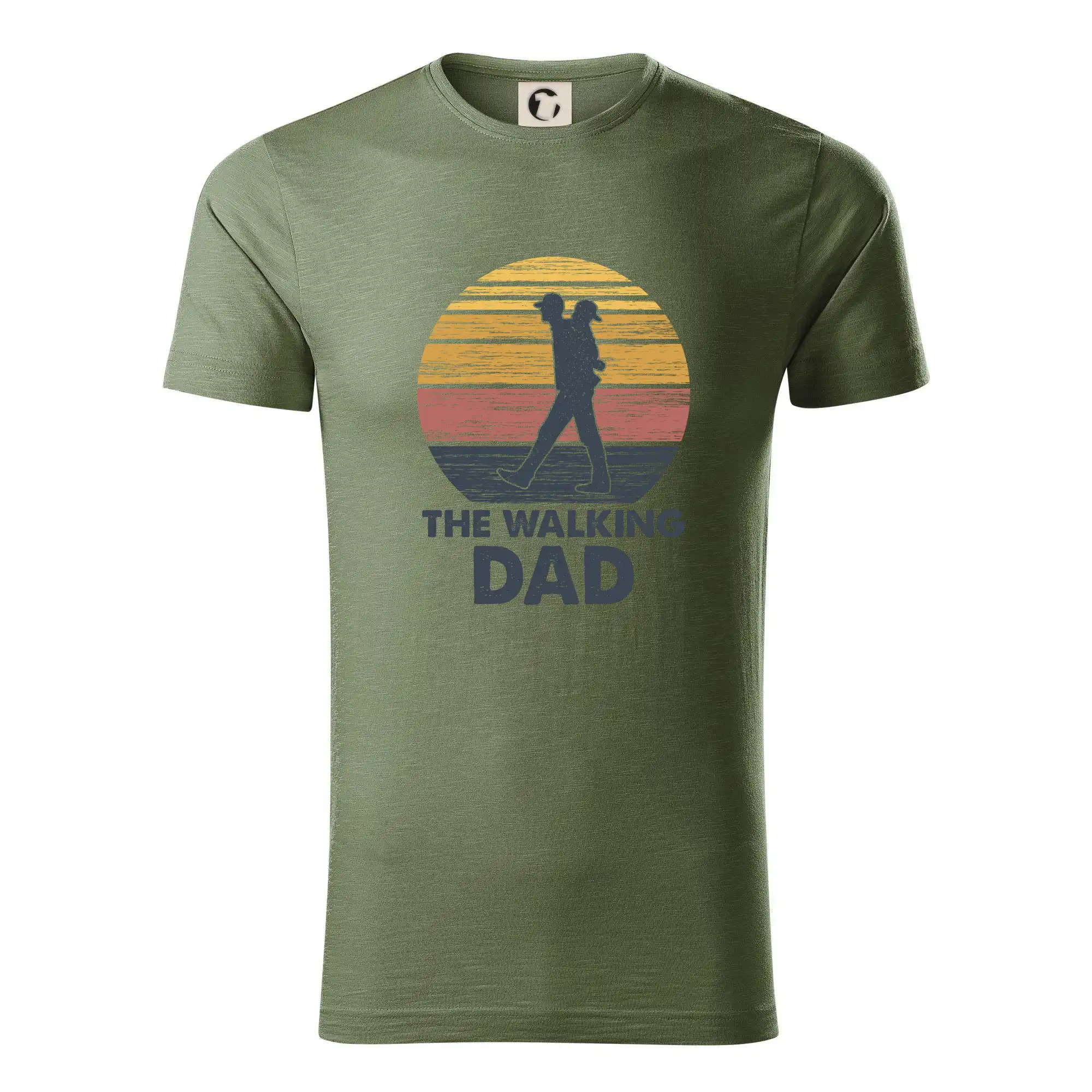 The walking dad - tata s dítětem na zádech