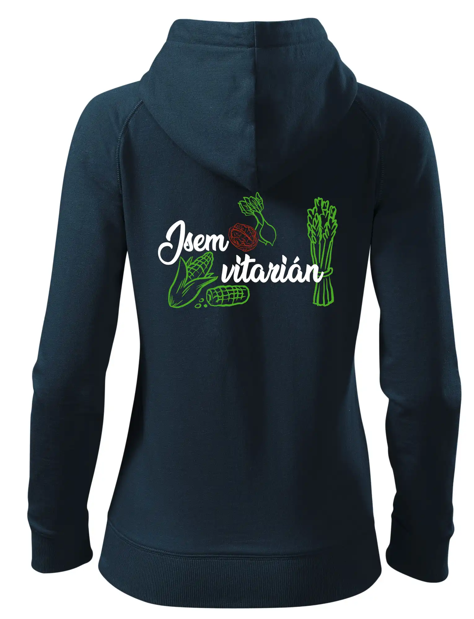 Jsem vitarián - nápis