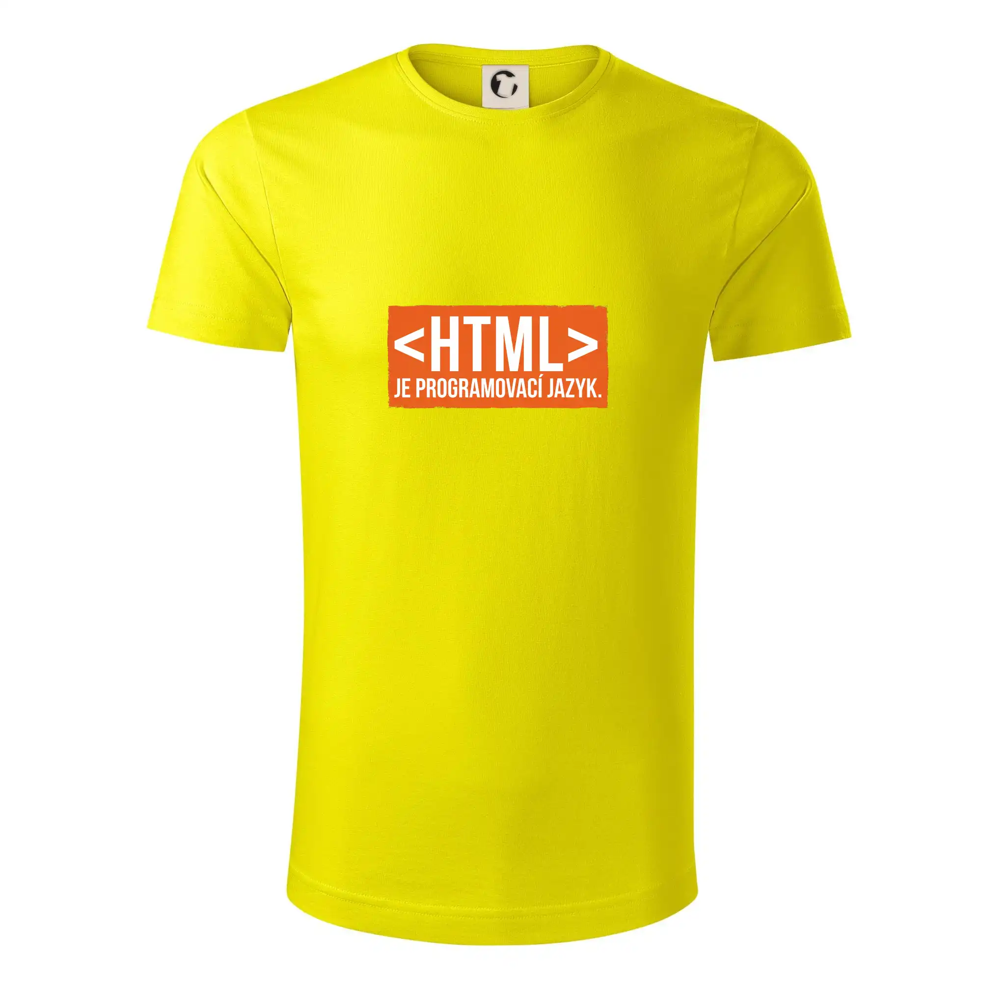 HTML JE PROGRAMOVACÍ JAZYK