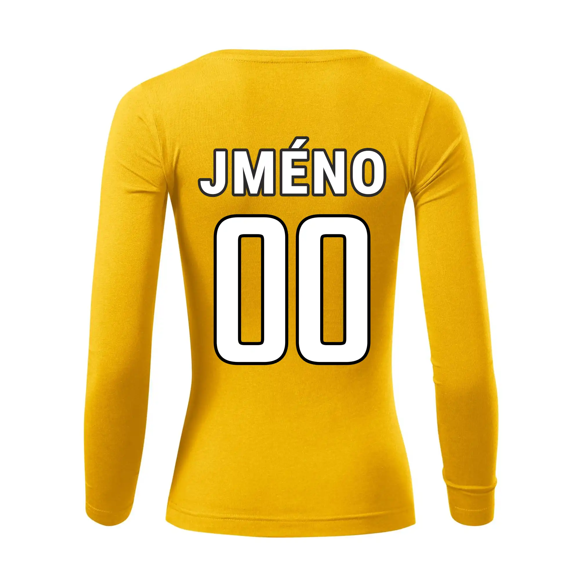 Florbalový  dres - vlastní jméno a číslo