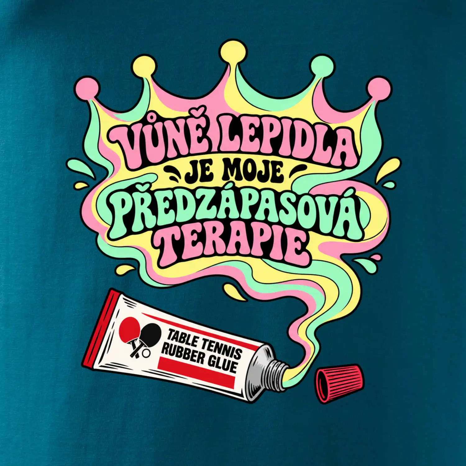 Vůně lepidla je moje předzápasová terapie