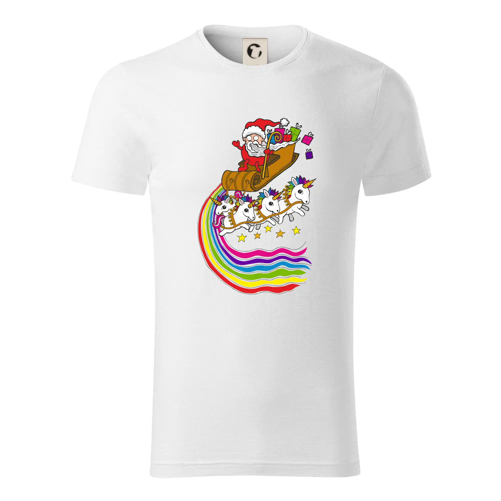 Santa a jednorožci (Pecka design)