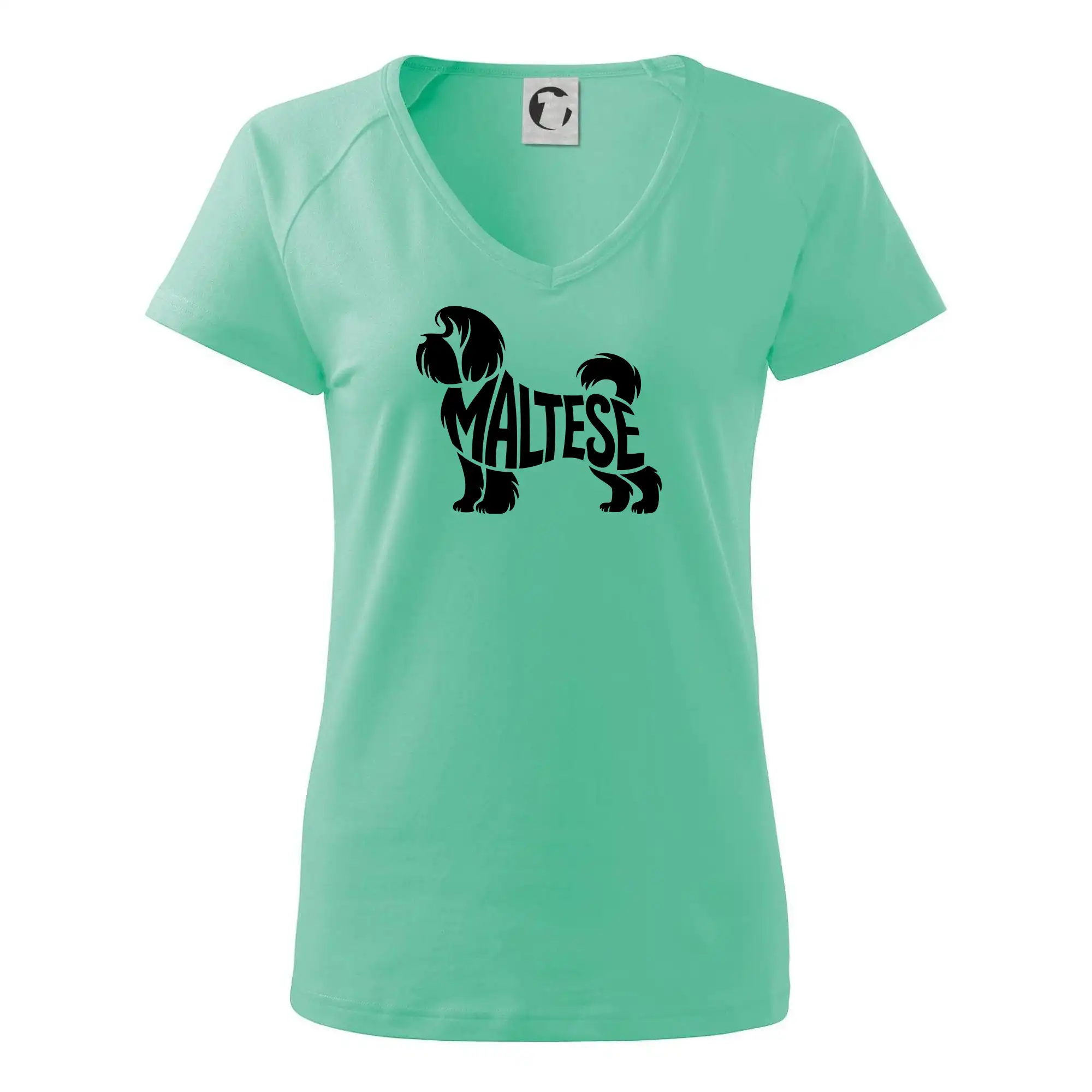 Maltézský psík nápis v těle