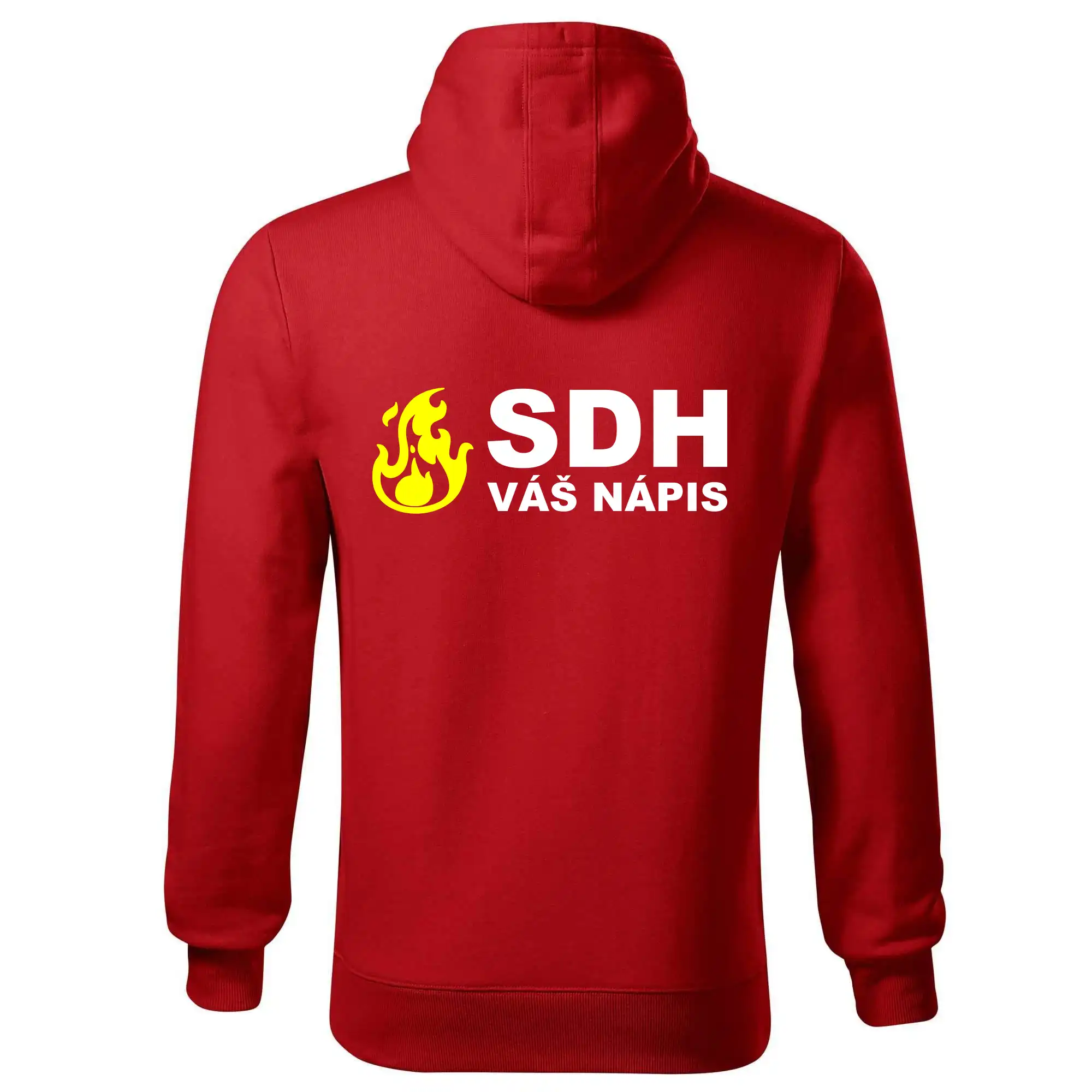 SDH nápis (oheň, firesport, název sboru - vlastní nápis)
