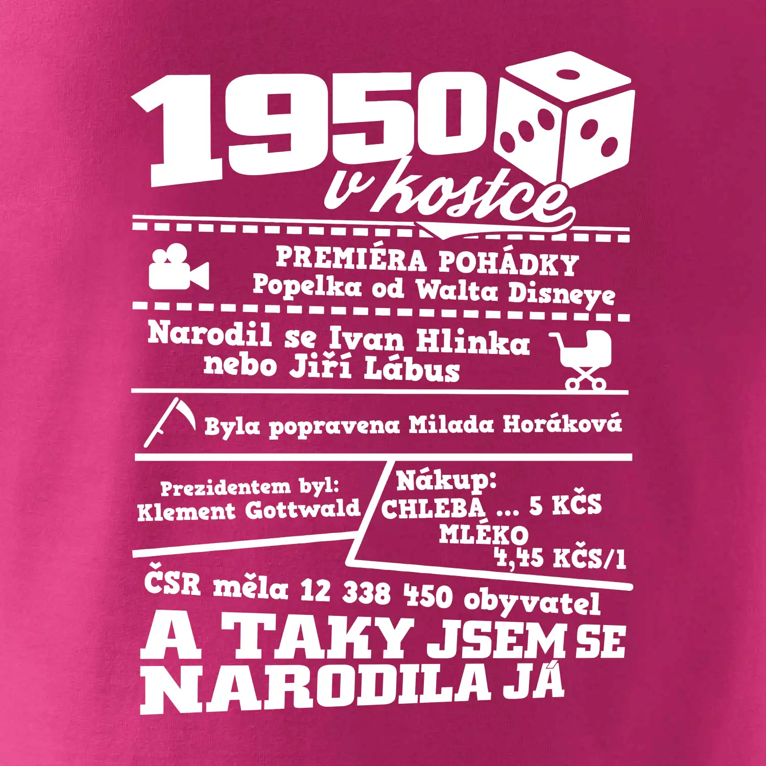 1950 v kostce