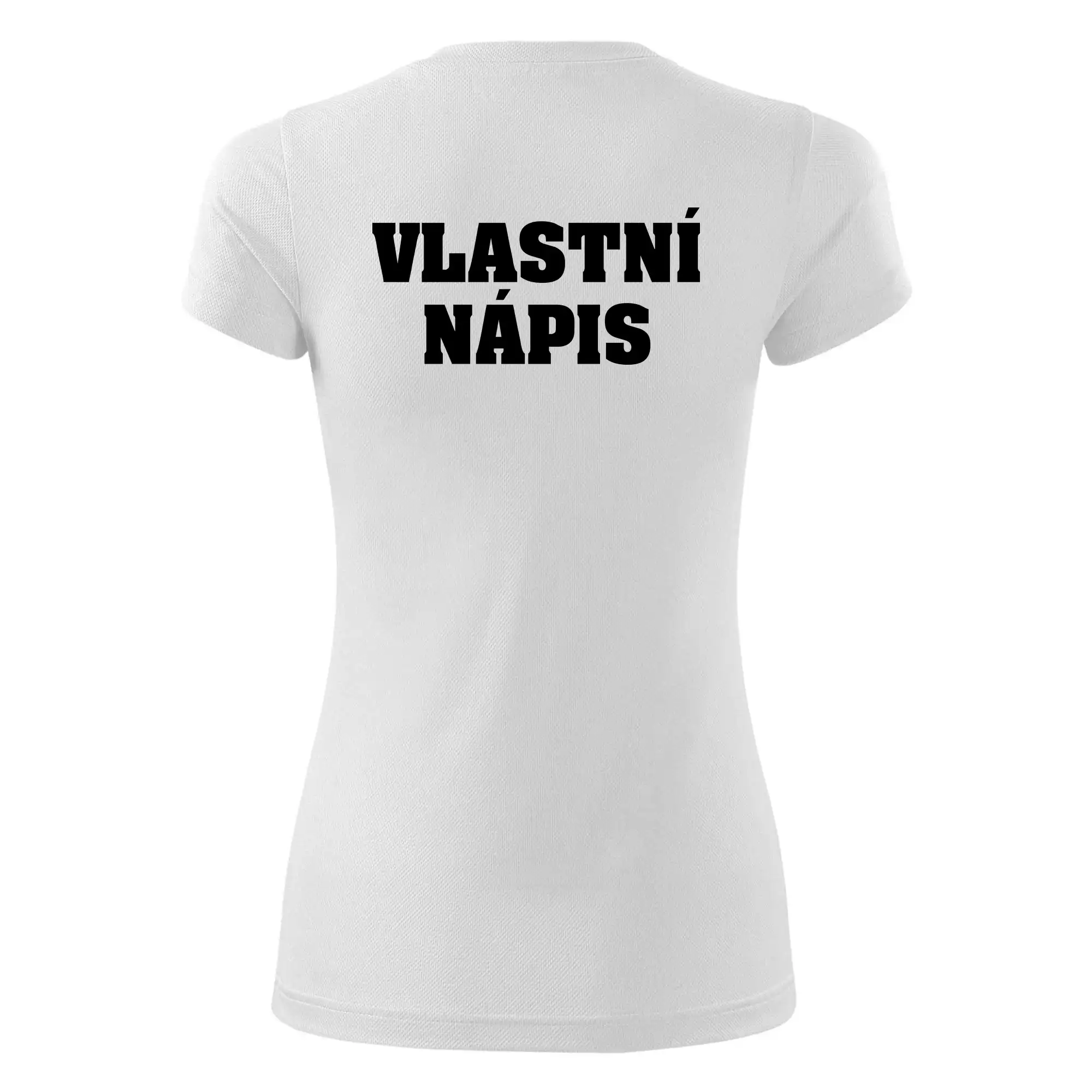 Hvězda života - vlastní nápis vpředu a vzadu