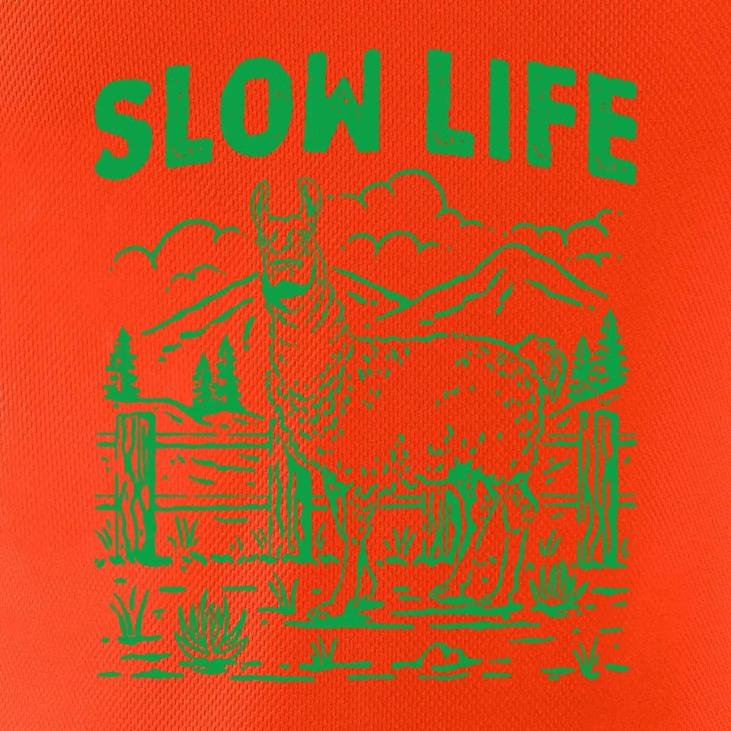 Slow Life Lama