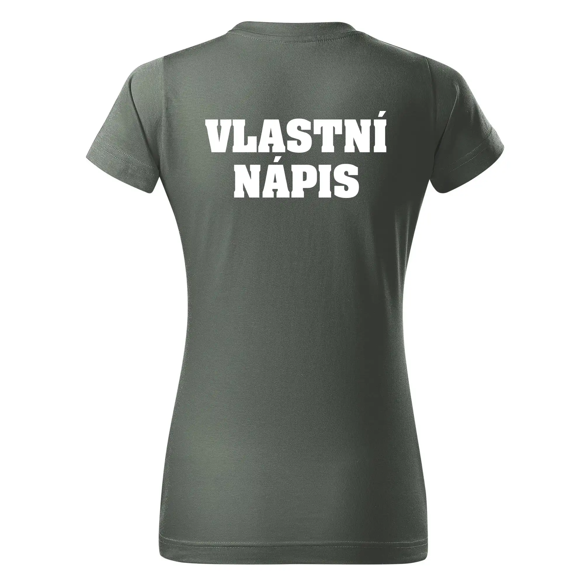 Hvězda života - vlastní nápis vpředu a vzadu