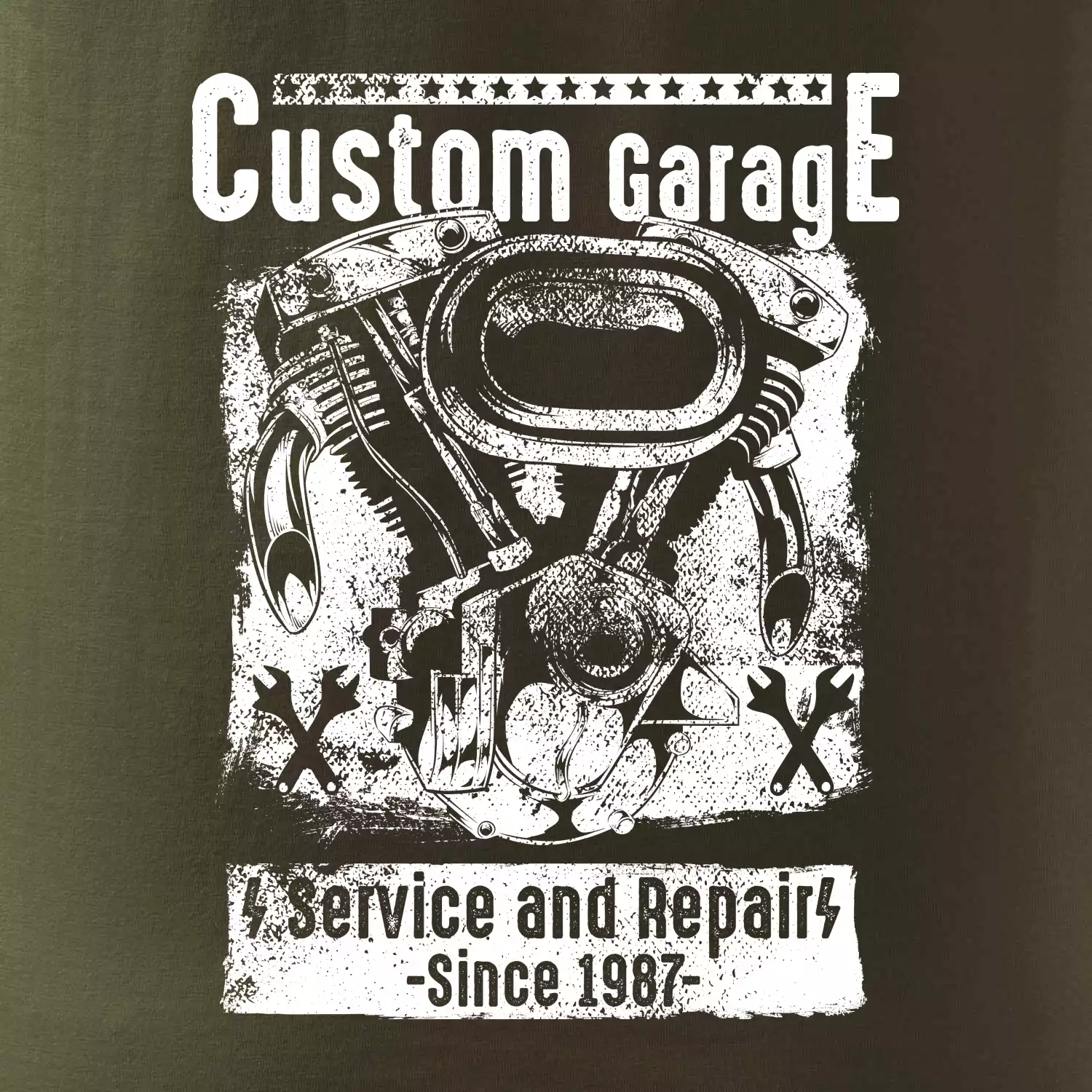 Custom Motorcycle Garage
