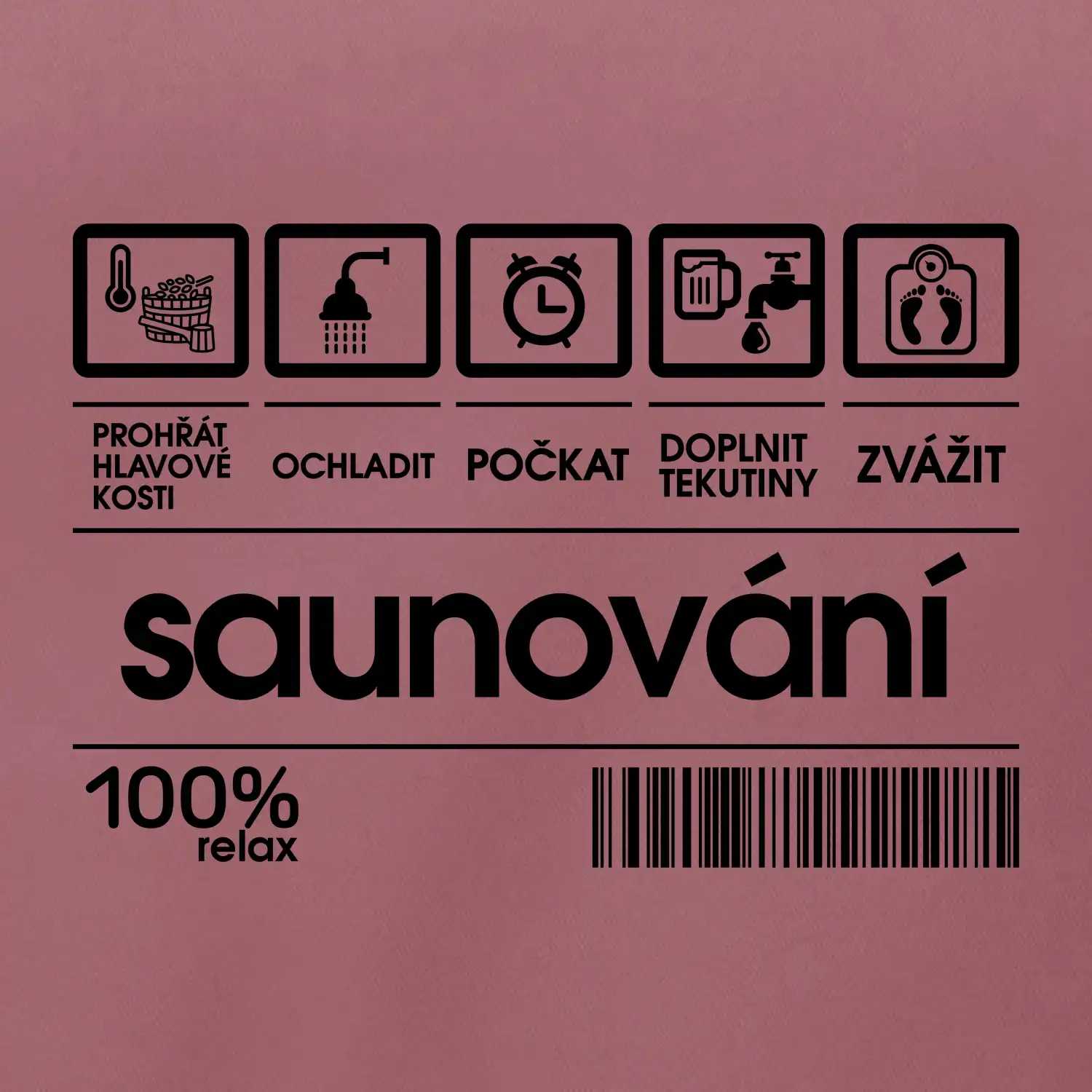 Čárový kód - sauna