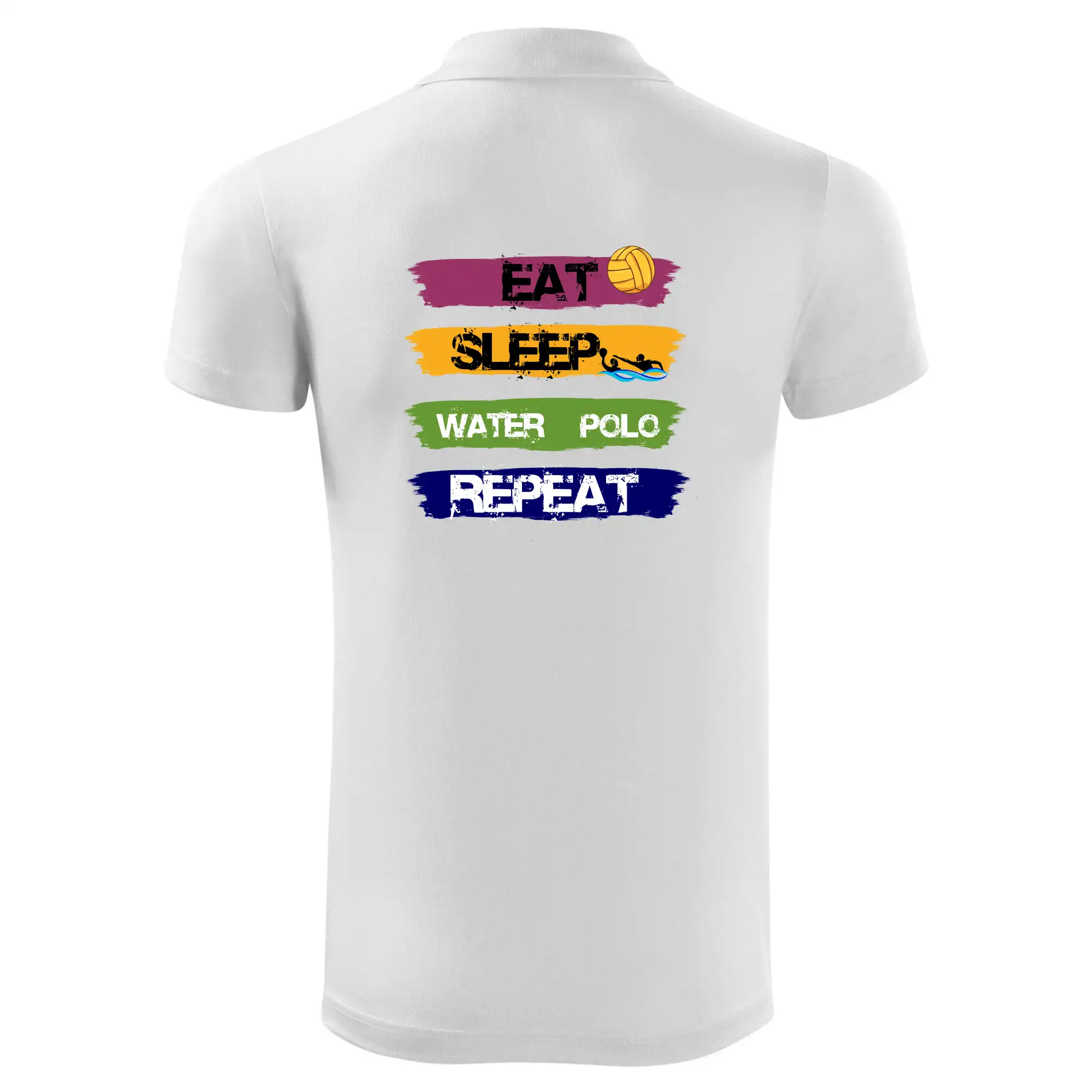 Eat sleep watter polo barevné