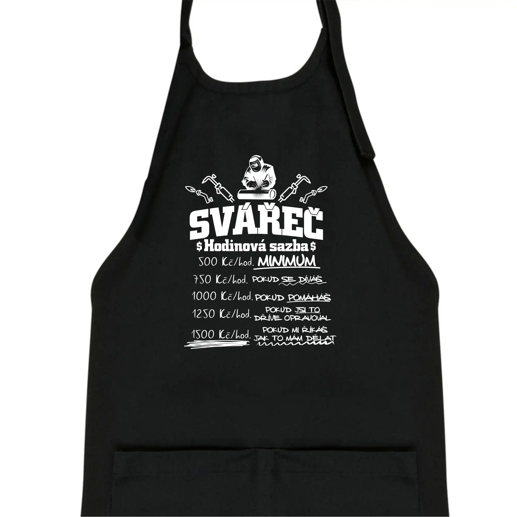 Svářeč - hodinová sazba