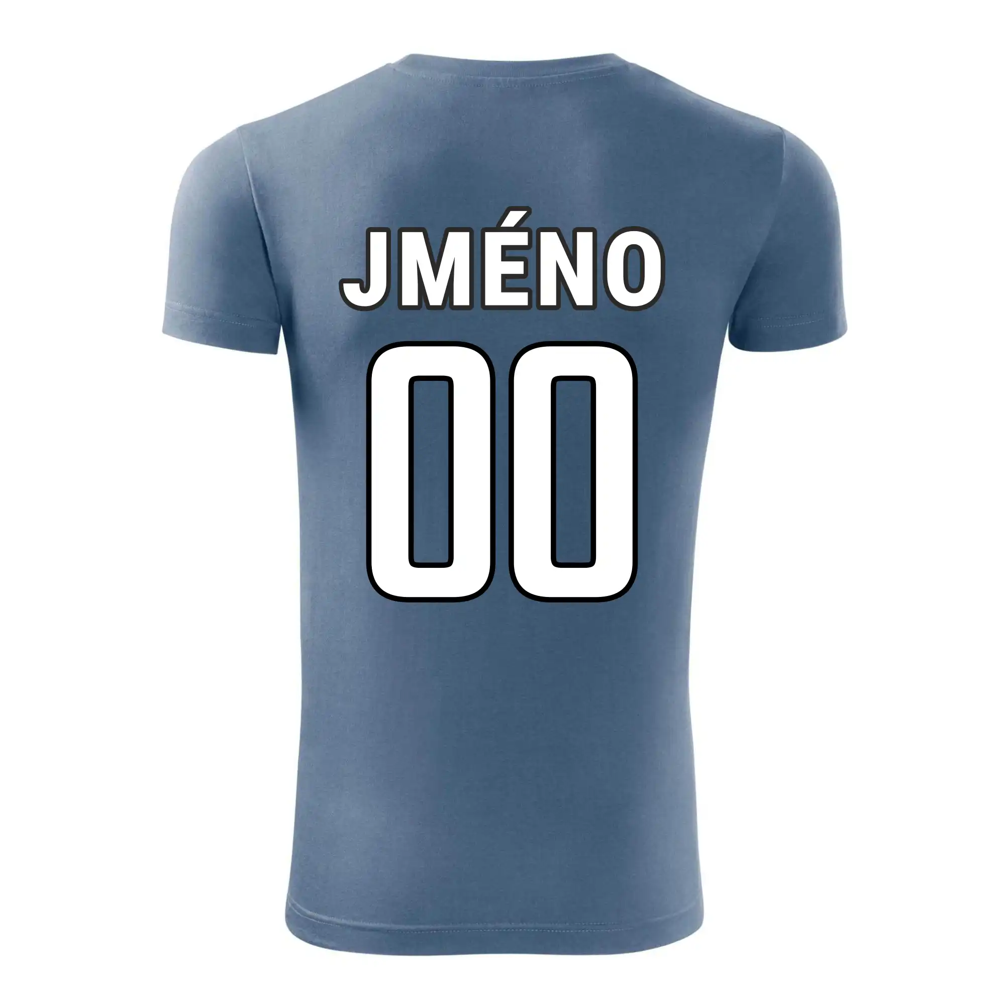 Fotbalový dres - vlastní jméno a číslo