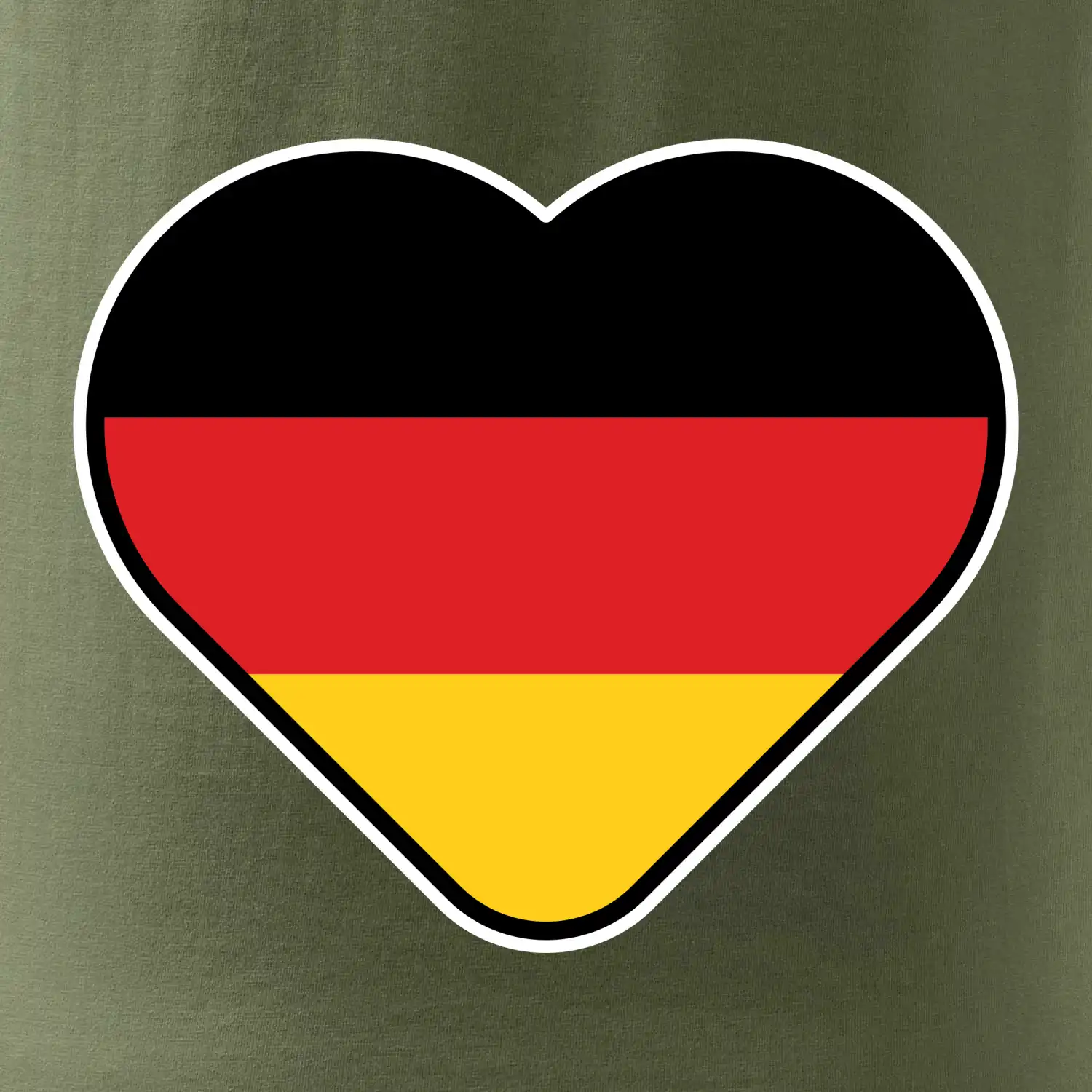Germany love velké - Německá vlajka