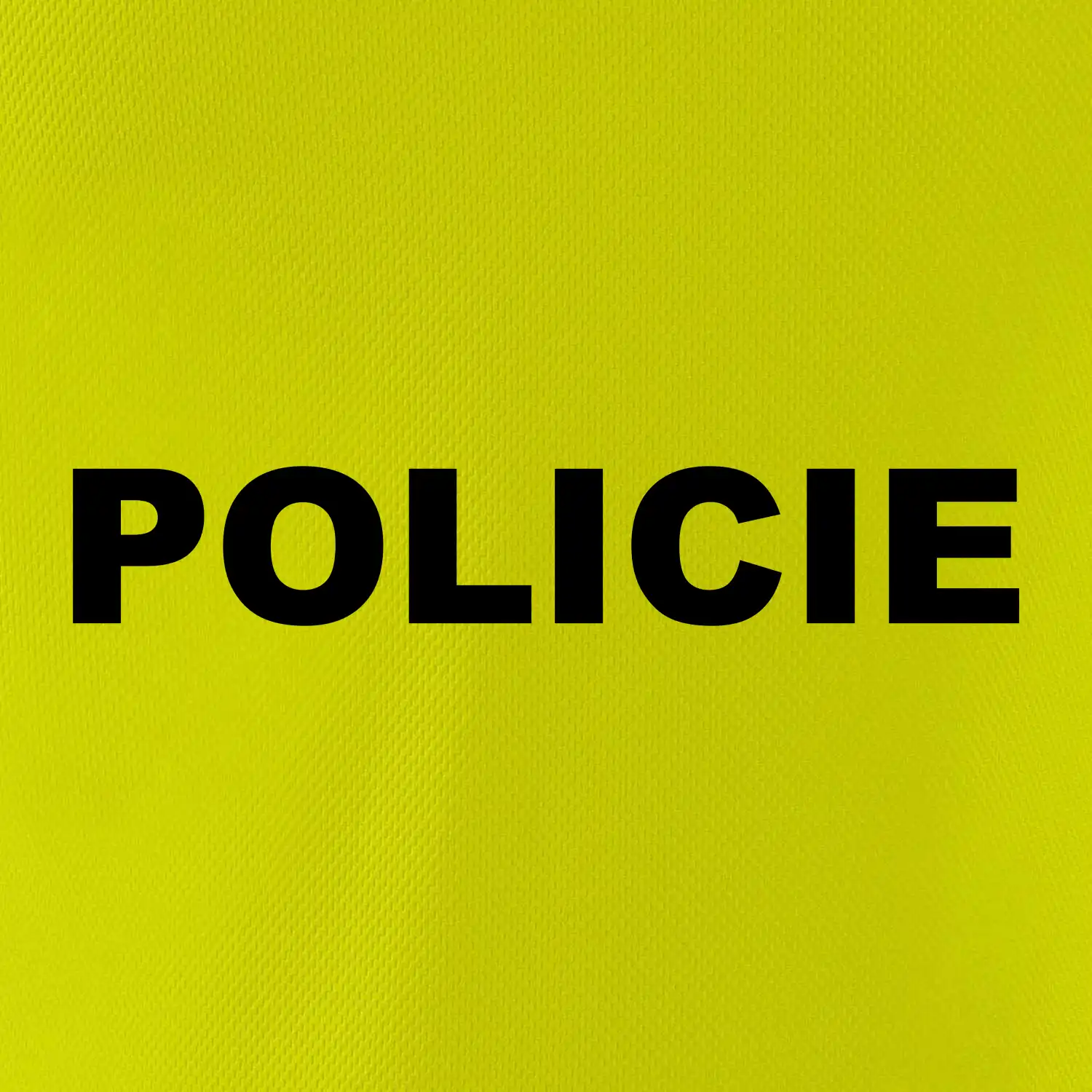 Policie Nápis