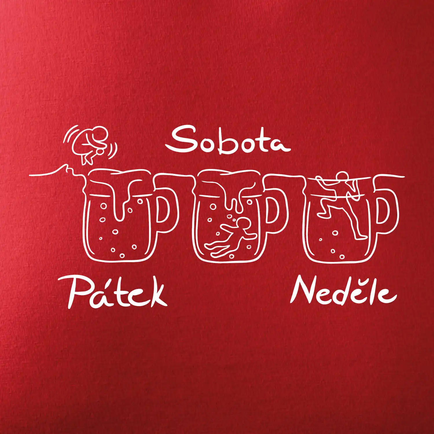Pátek sobota neděle pivo