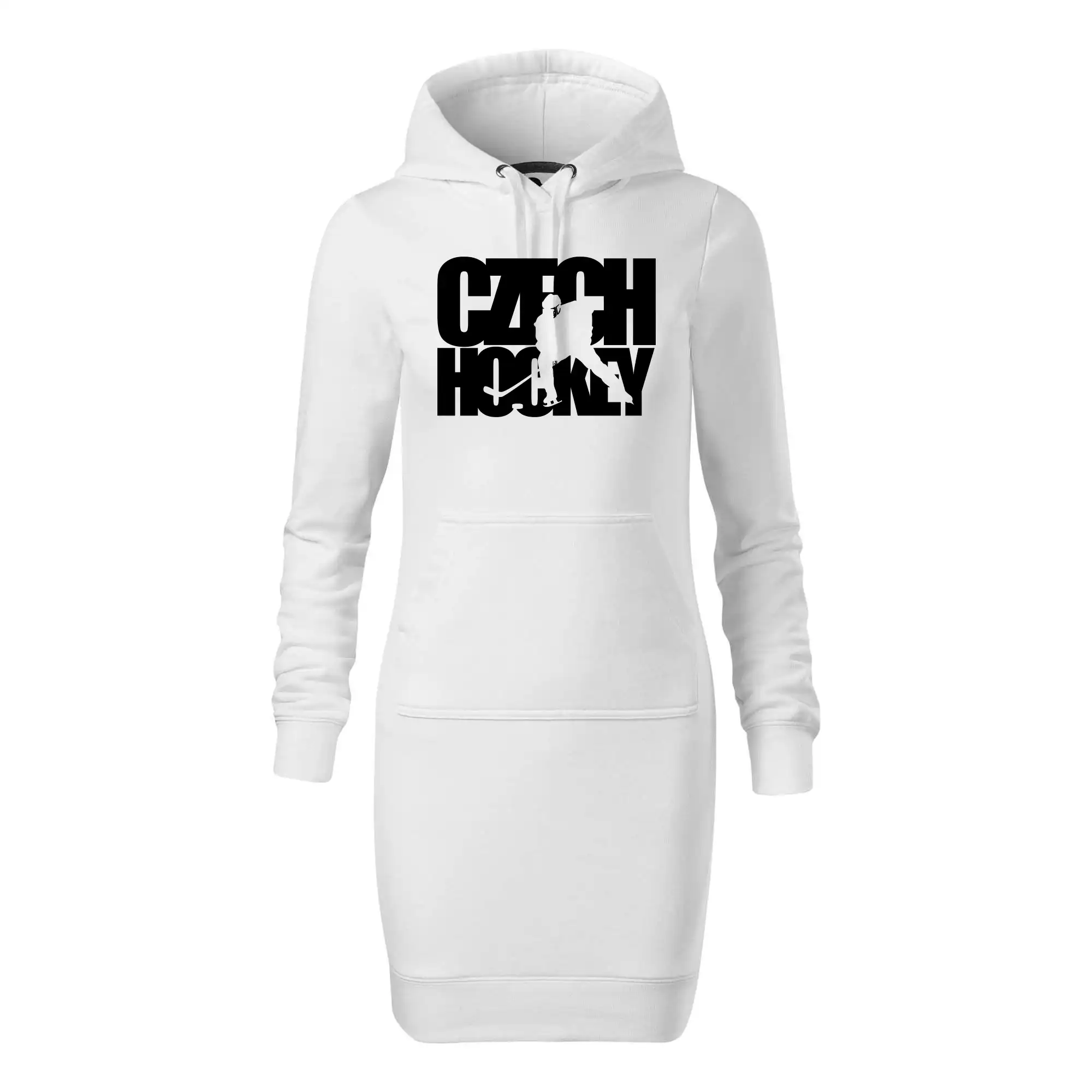 Czech hockey - nápis s hokejistou - Mistrovství světa v ledním hokeji 2026