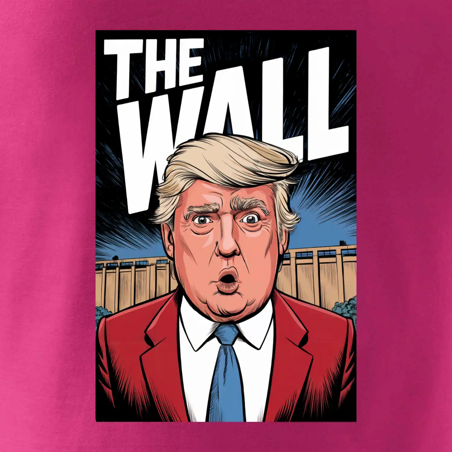 The wall Trump