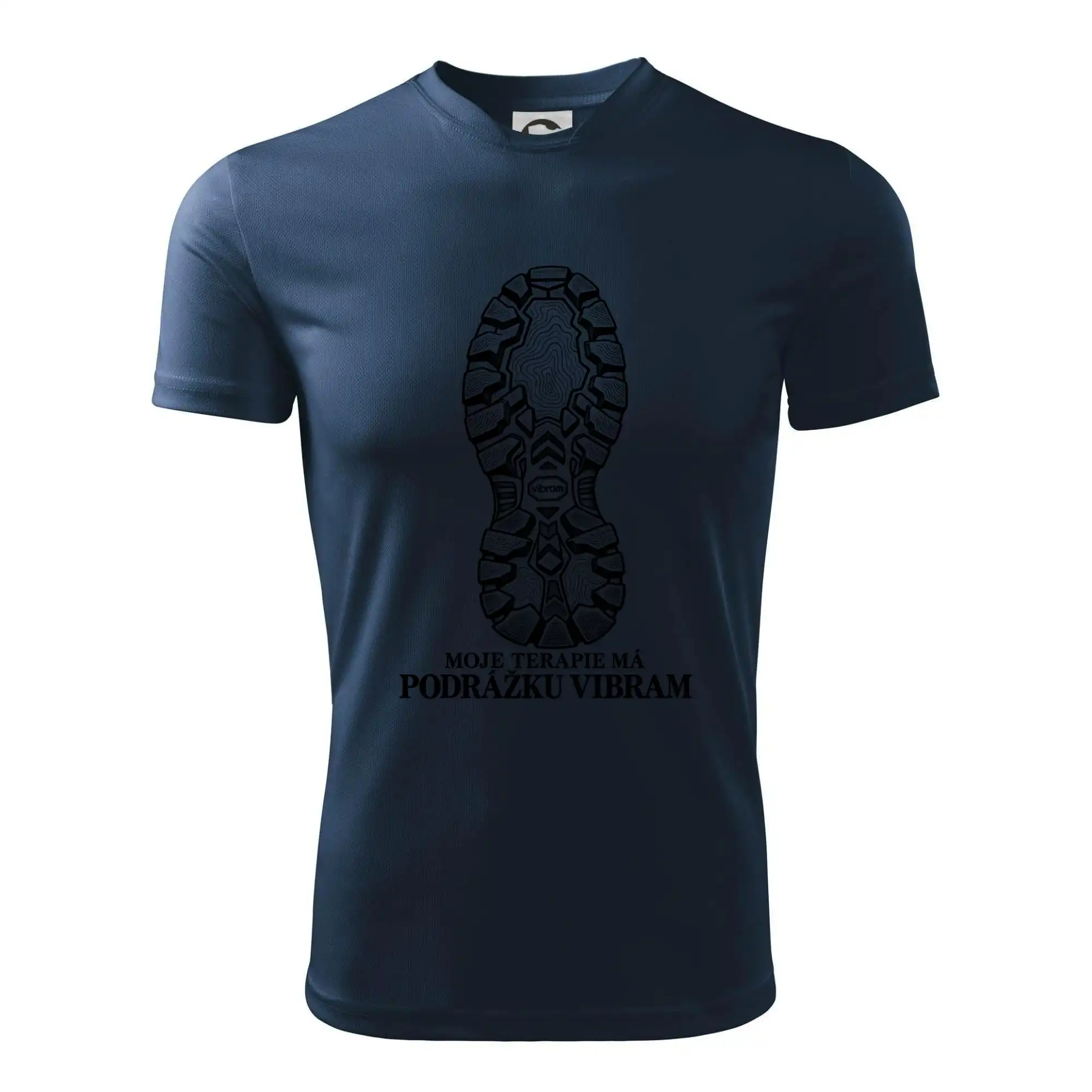 Moje terapie má podrážku Vibram