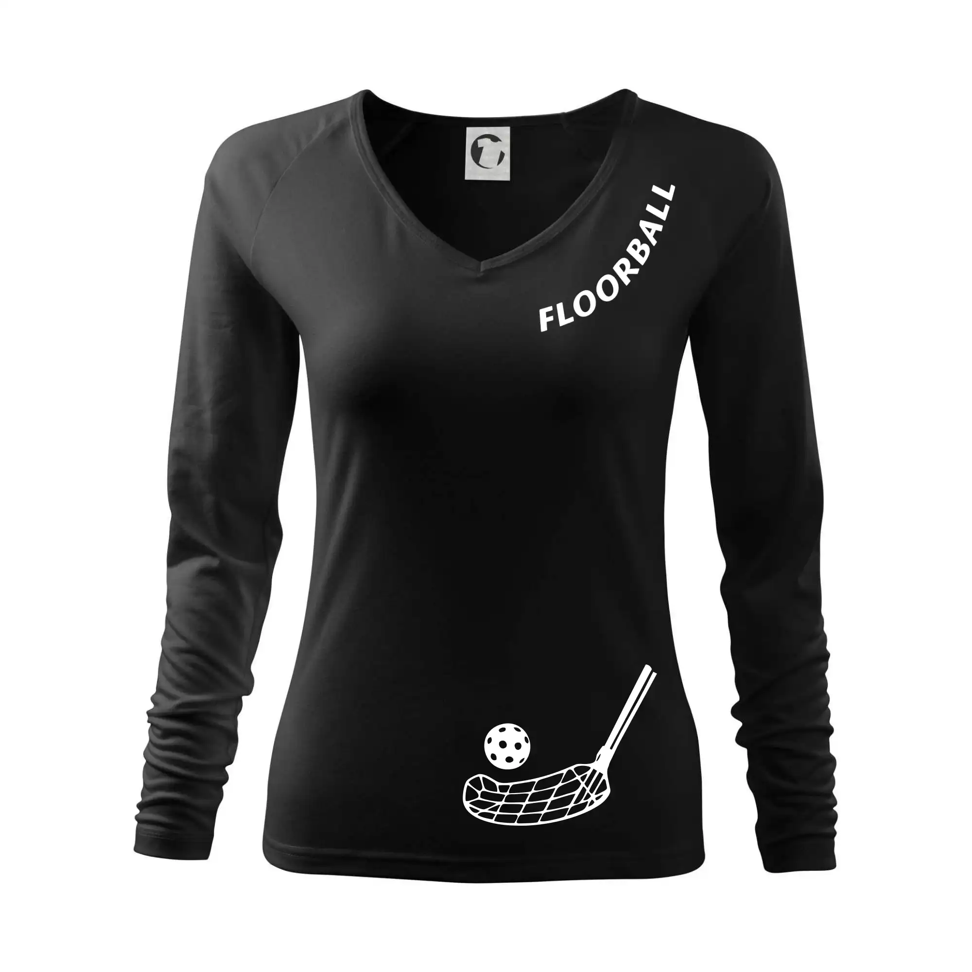 Floorball nápis šikmo