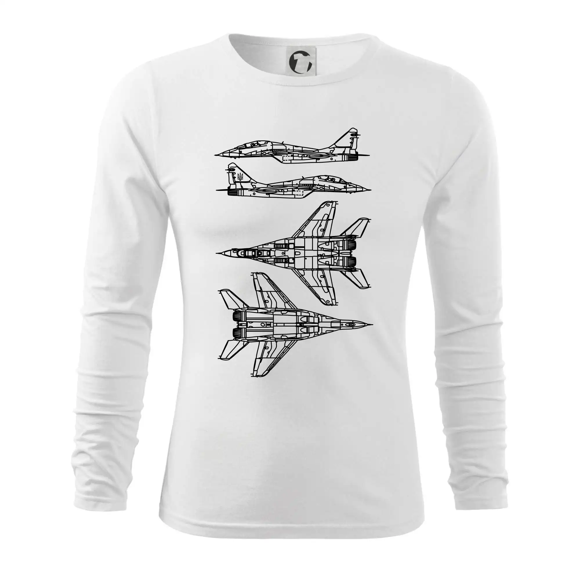 Mig 29 Fulcrum - obrys