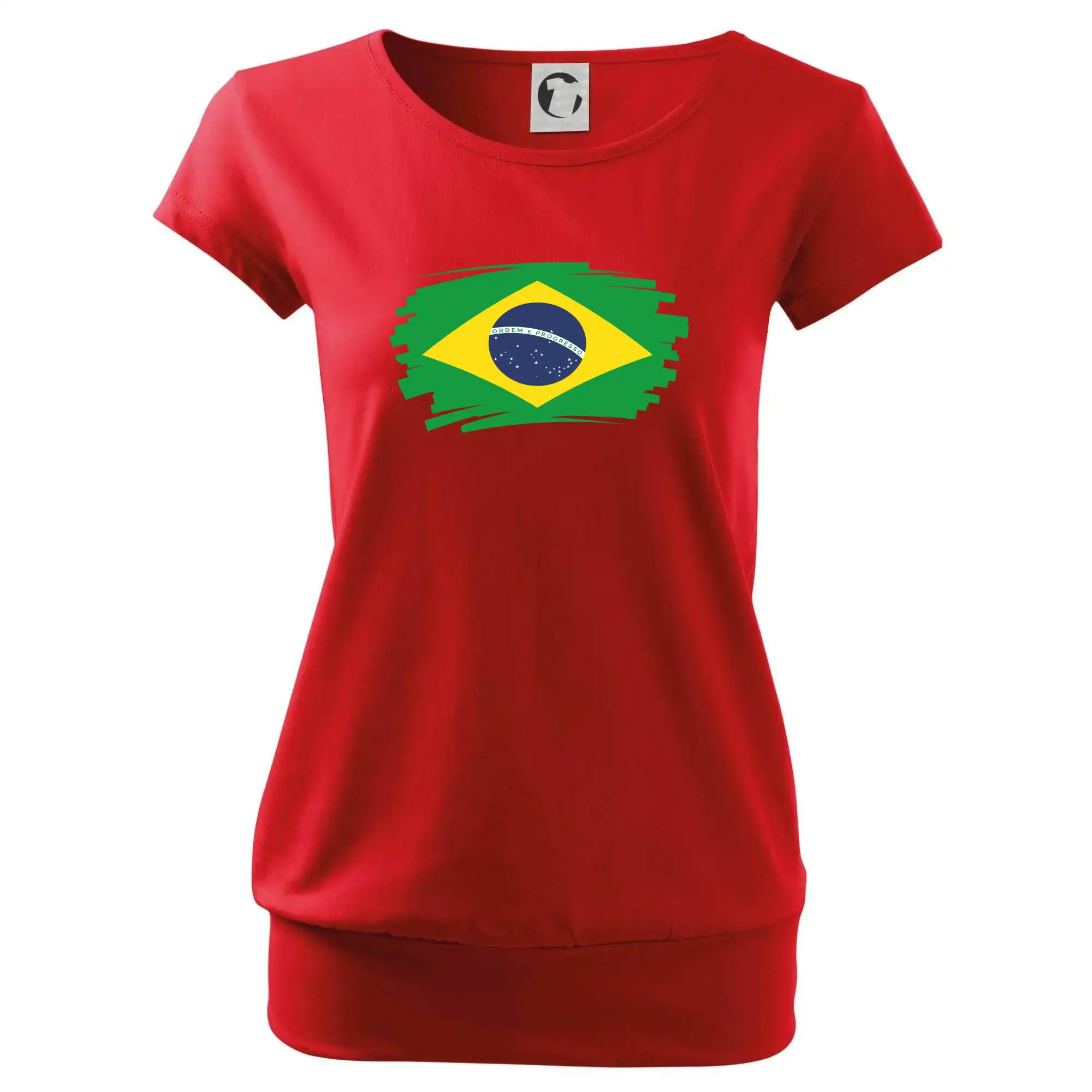 Brazílie vlajka štětkou