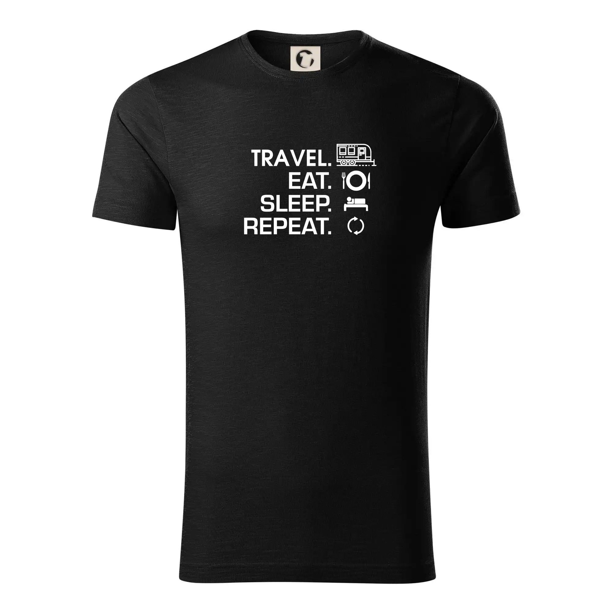 Eat sleep travel - Velký  přívěs