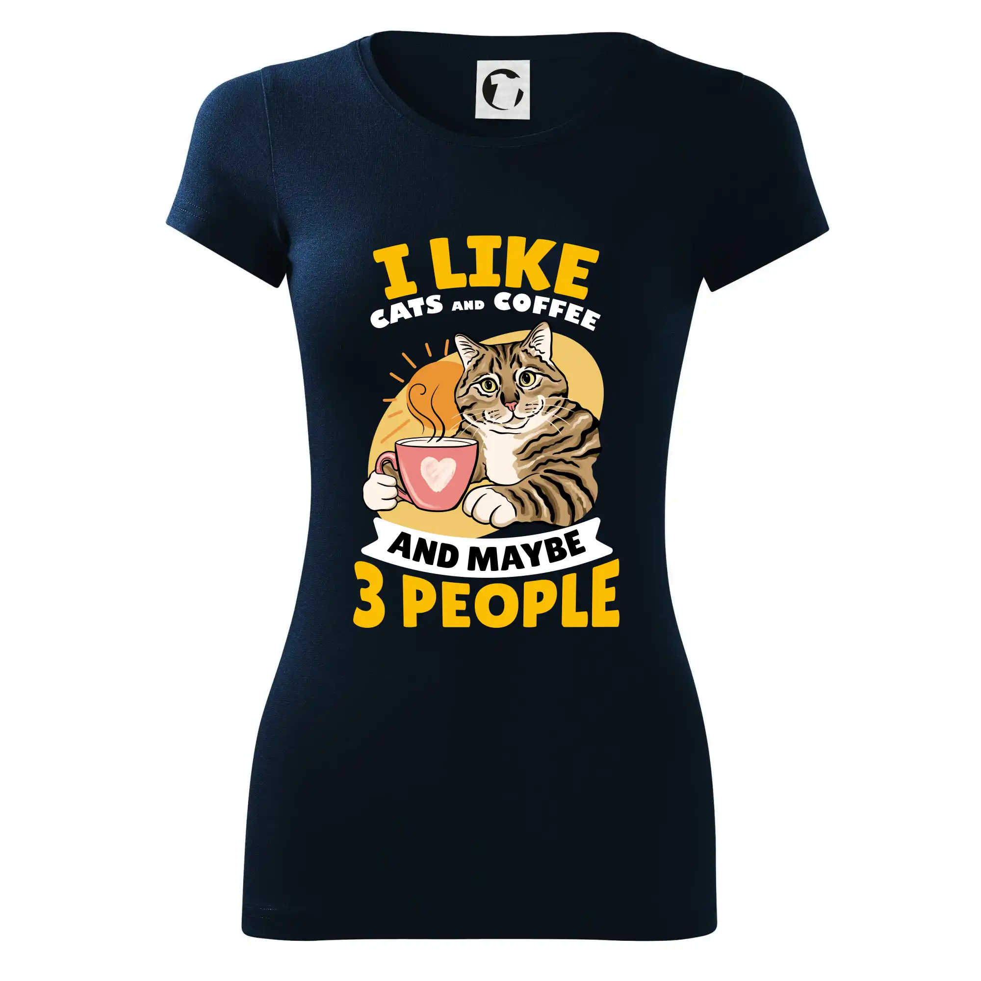 I like cats and coffee and maybe 3 people