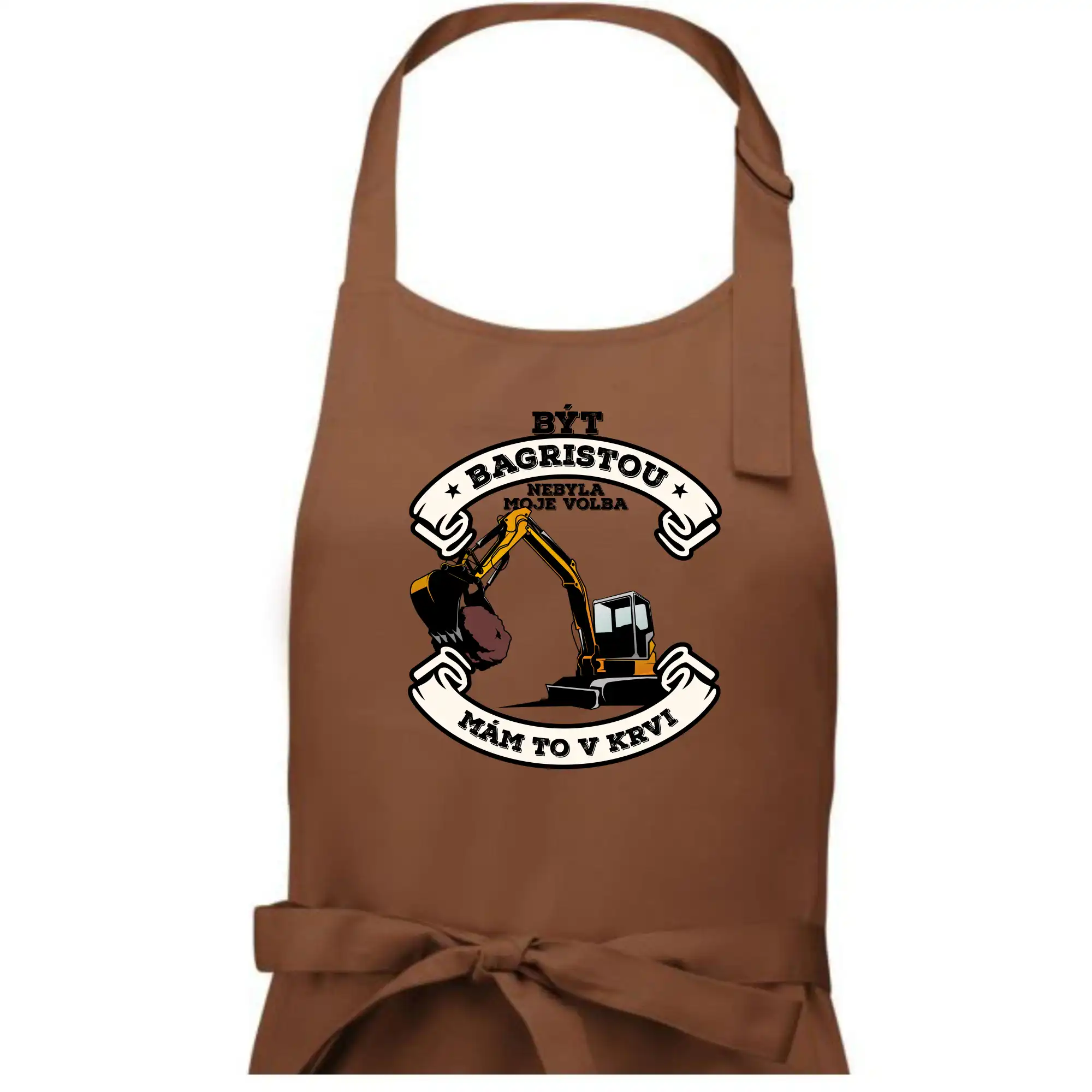 Bagr - být bagristou nebyla moje volba