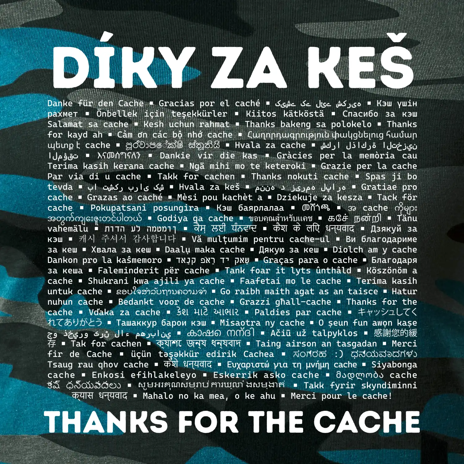 Díky za keš (v různých jazycích)